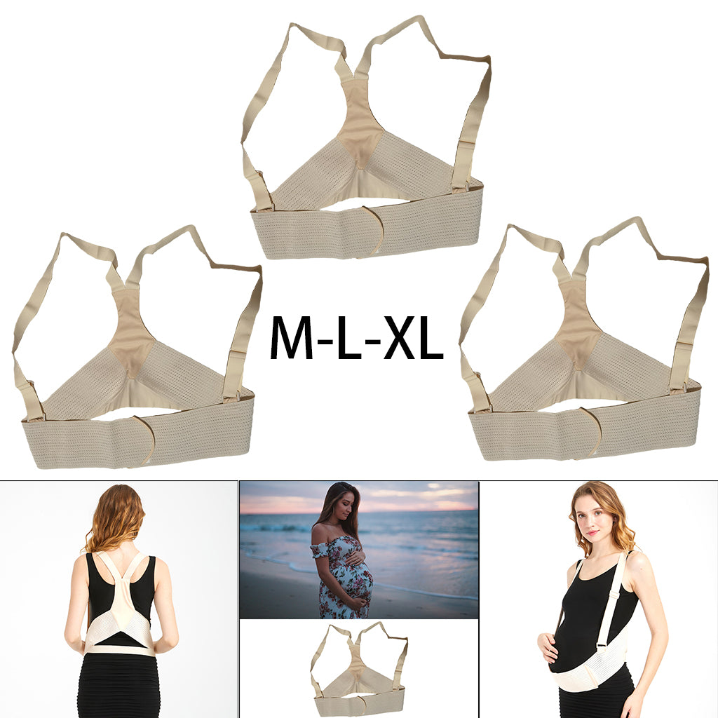 Soft Maternity Support Belts Reduce Waist Discomfort for Pregnant Women M