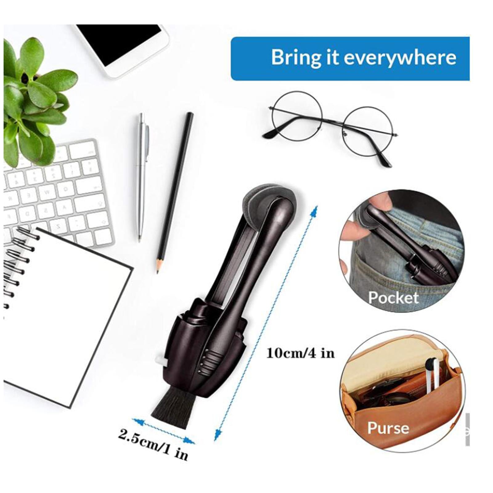 Eyeglass Cleaner No Wipes or Cloth Glass Care Maintenance Spectacles white