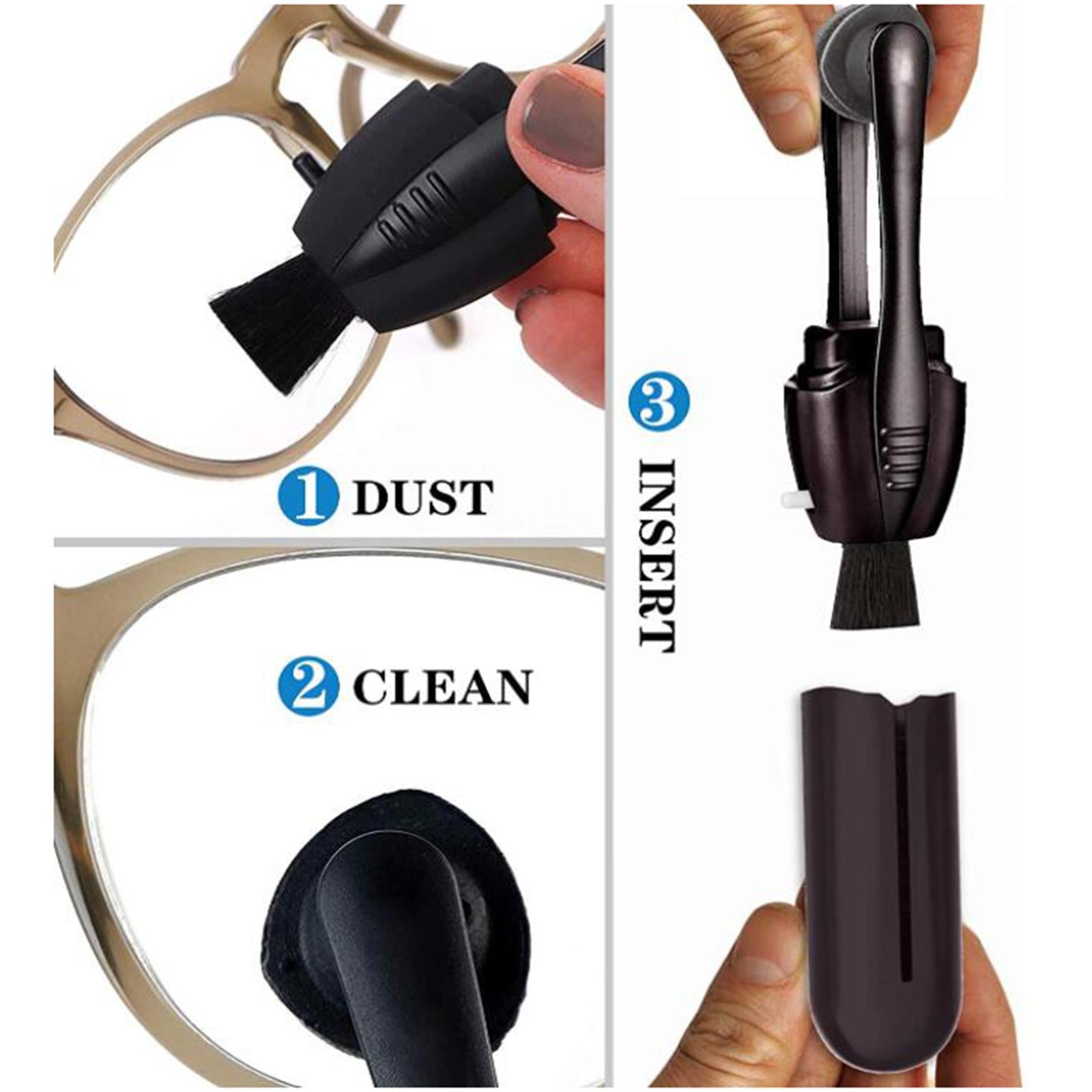 Eyeglass Cleaner No Wipes or Cloth Glass Care Maintenance Spectacles white