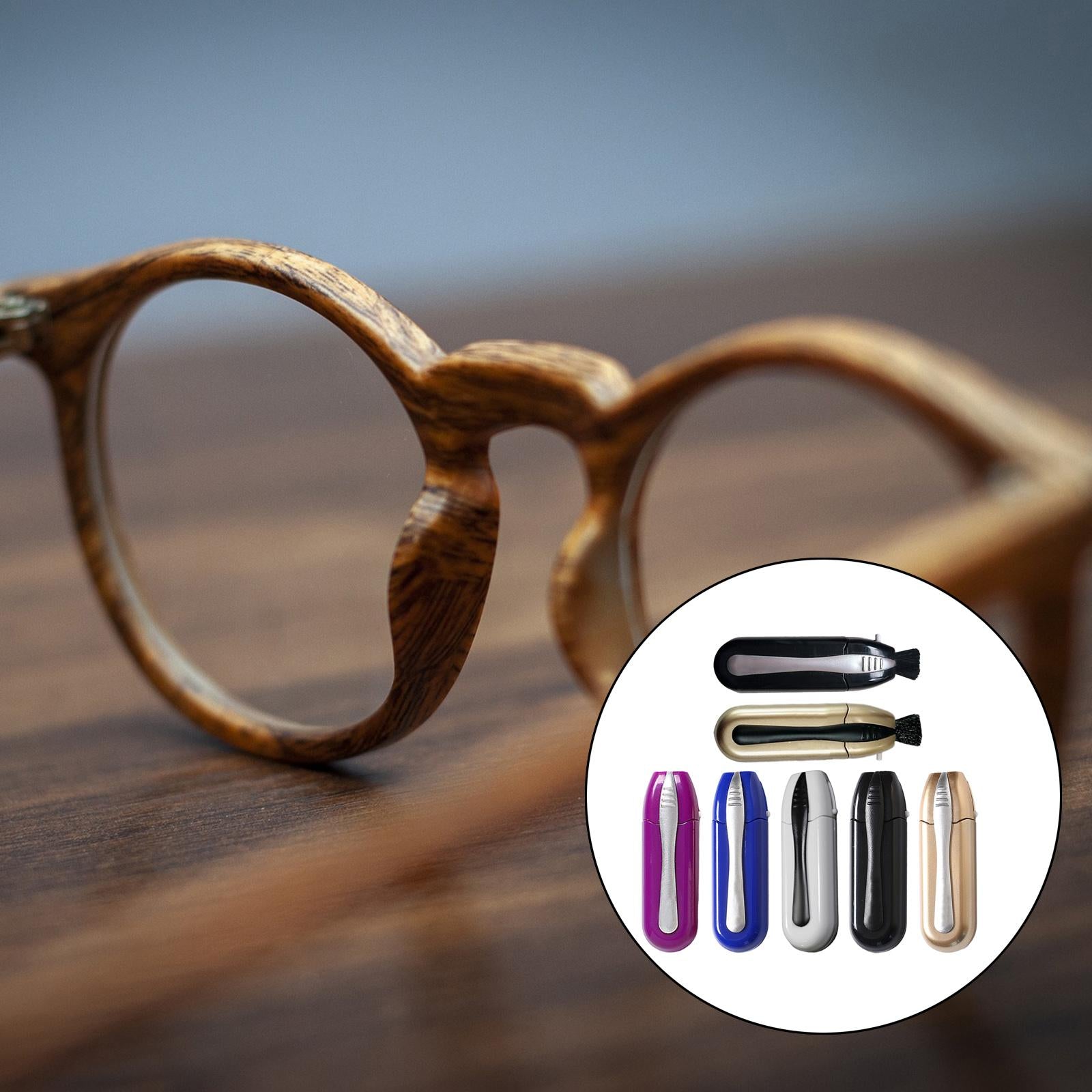 Eyeglass Cleaner No Wipes or Cloth Glass Care Maintenance Spectacles white