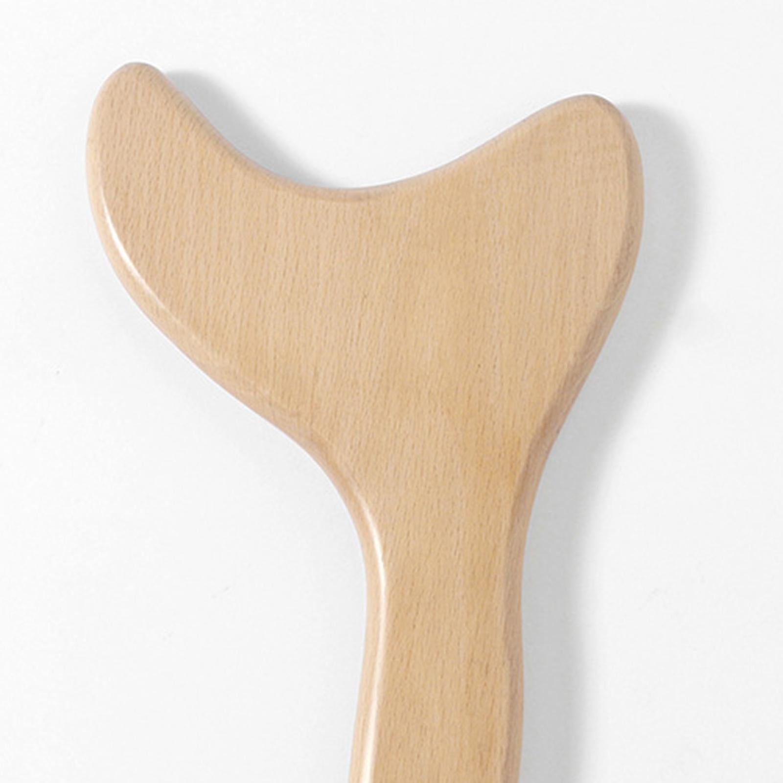 Wooden Scraping Board Muscle Relaxation Gua Sha Scraper Body Sculpting Tool