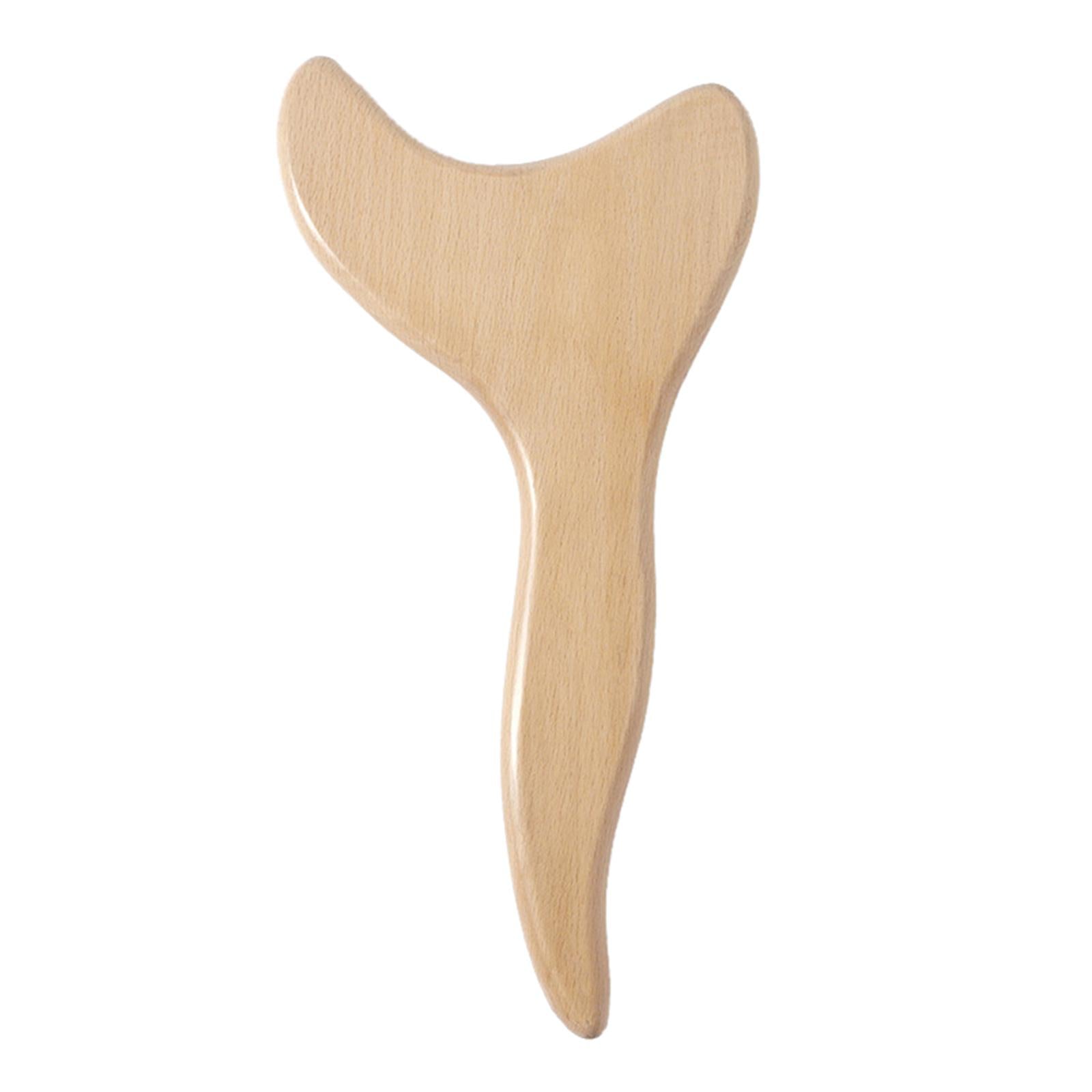 Wooden Scraping Board Muscle Relaxation Gua Sha Scraper Body Sculpting Tool