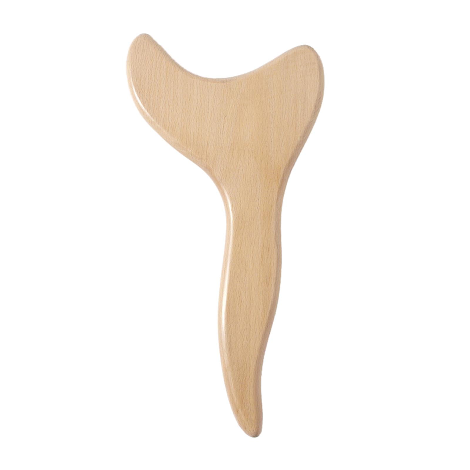 Wooden Scraping Board Muscle Relaxation Gua Sha Scraper Body Sculpting Tool