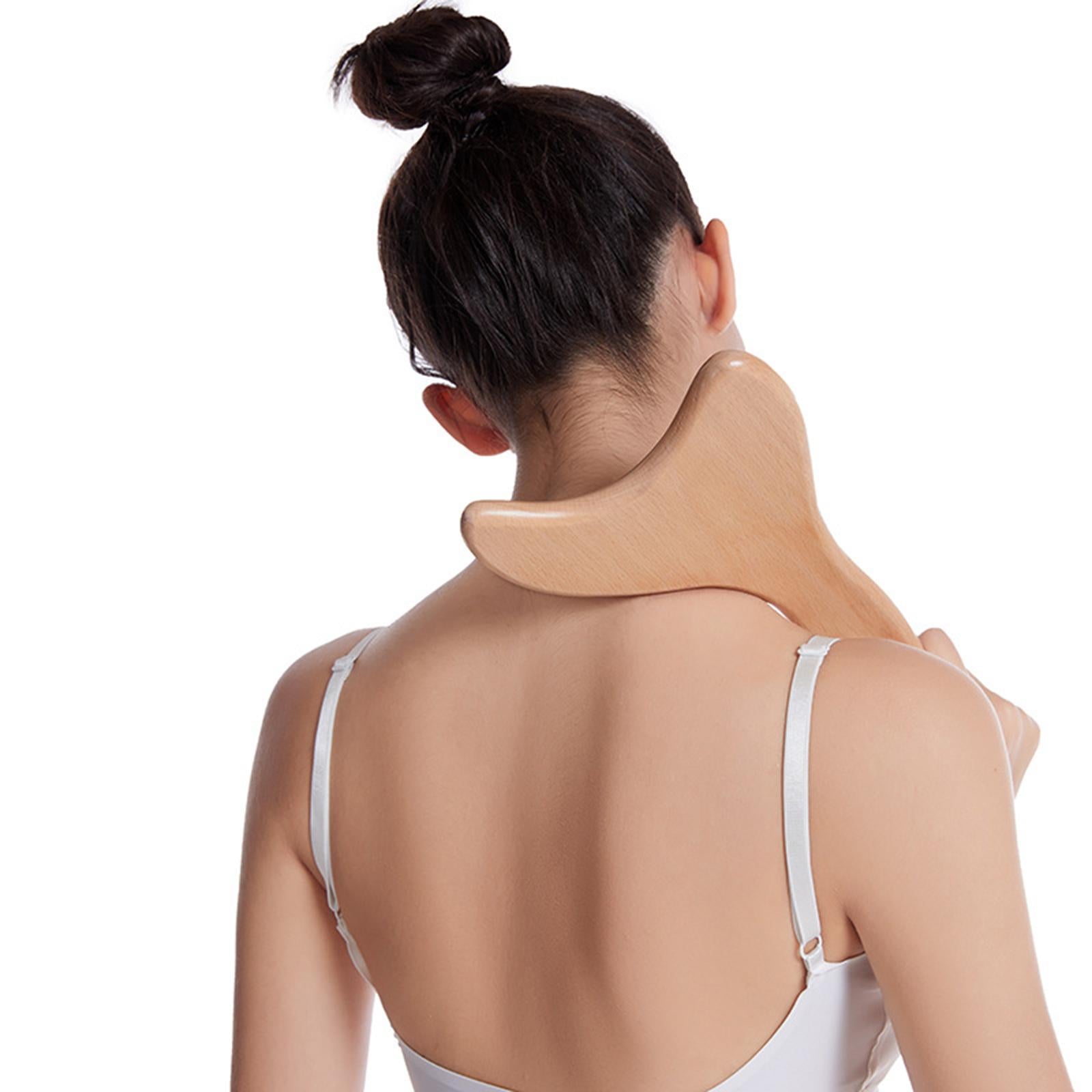 Wooden Scraping Board Muscle Relaxation Gua Sha Scraper Body Sculpting Tool