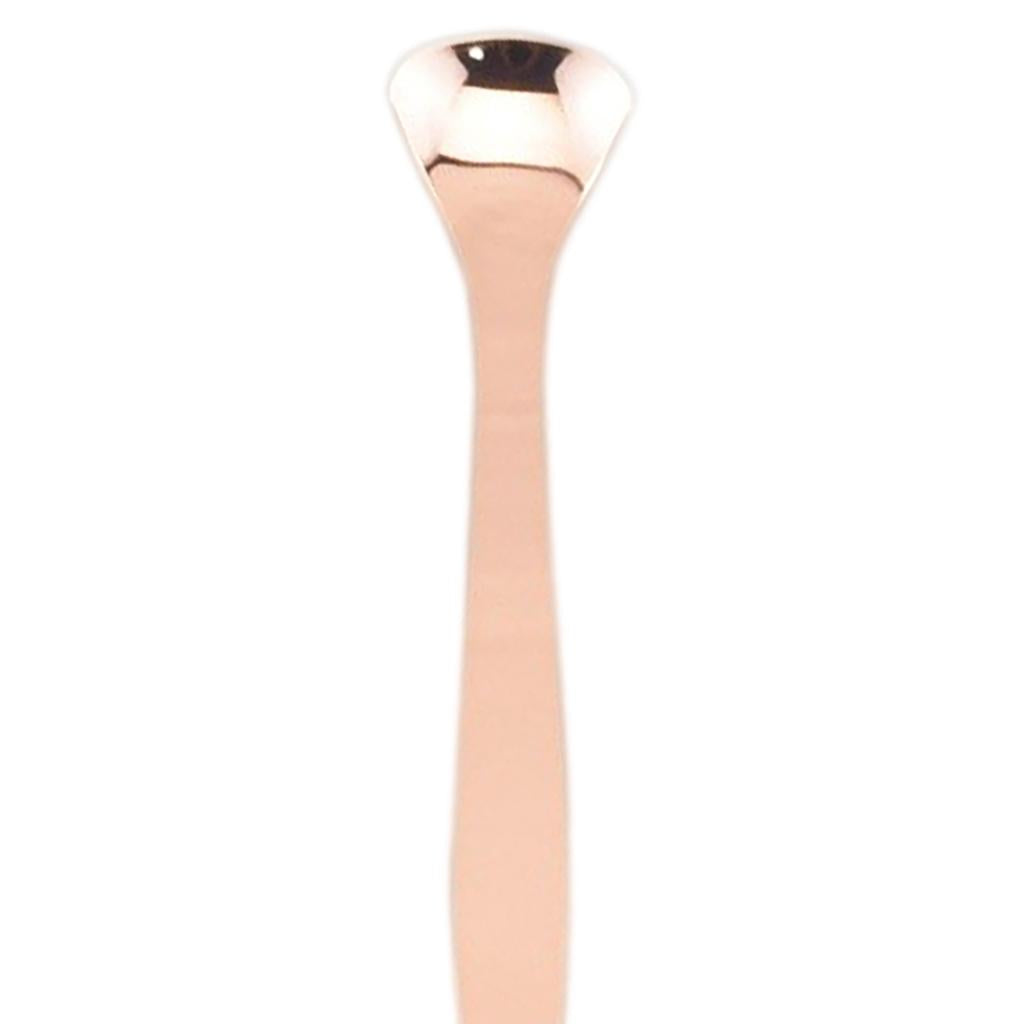 Tongue Coating Scraper Metal for Adults Kid Fresh Breath Spoon Scraper
