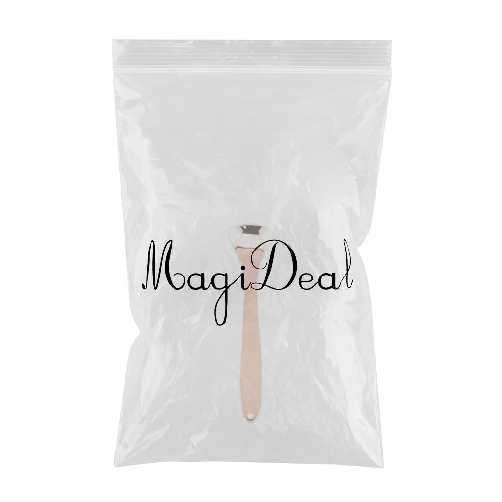 Tongue Coating Scraper Metal for Adults Kid Fresh Breath Spoon Scraper