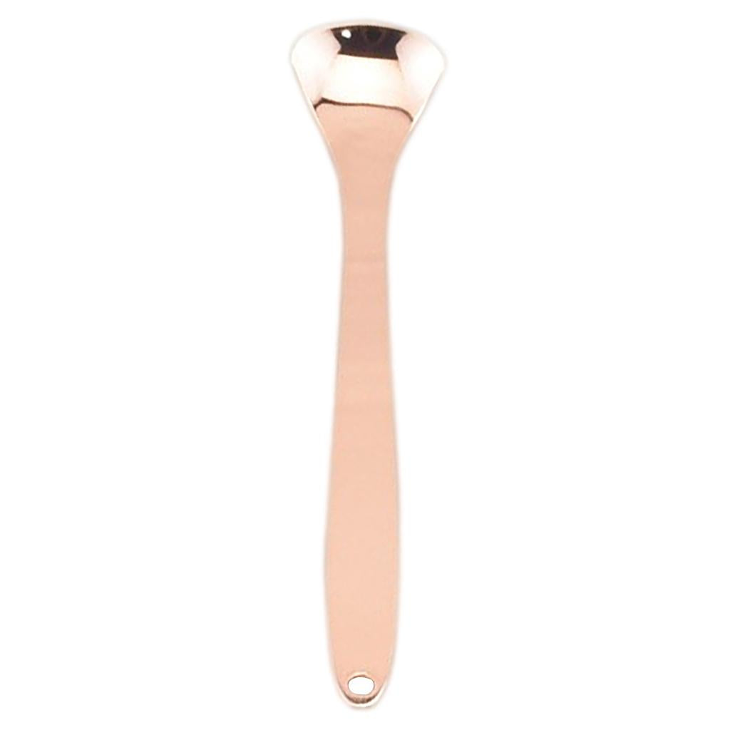 Tongue Coating Scraper Metal for Adults Kid Fresh Breath Spoon Scraper