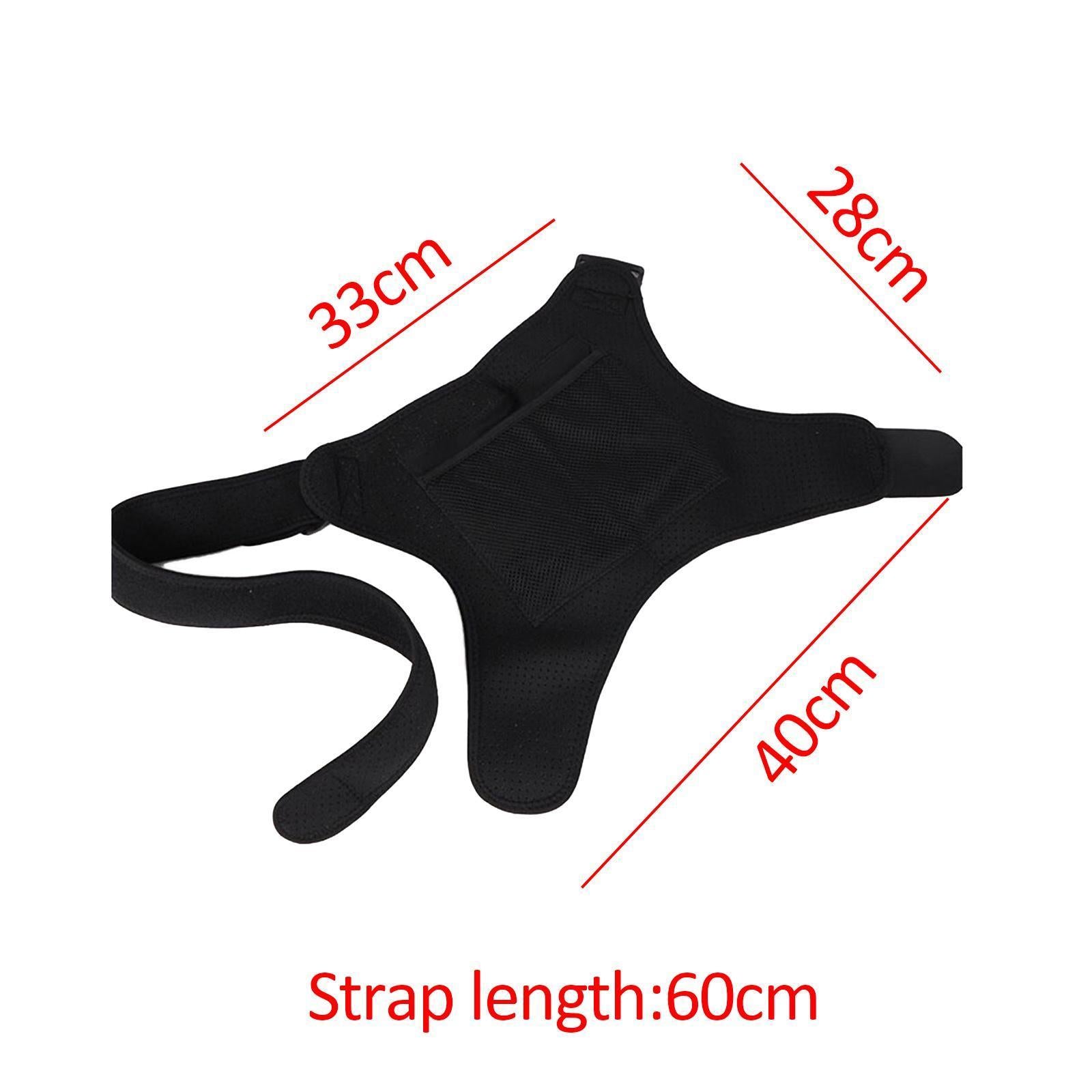 Heating Shoulder Brace Adjustable Temperature Wrap Belt Elderly Winter