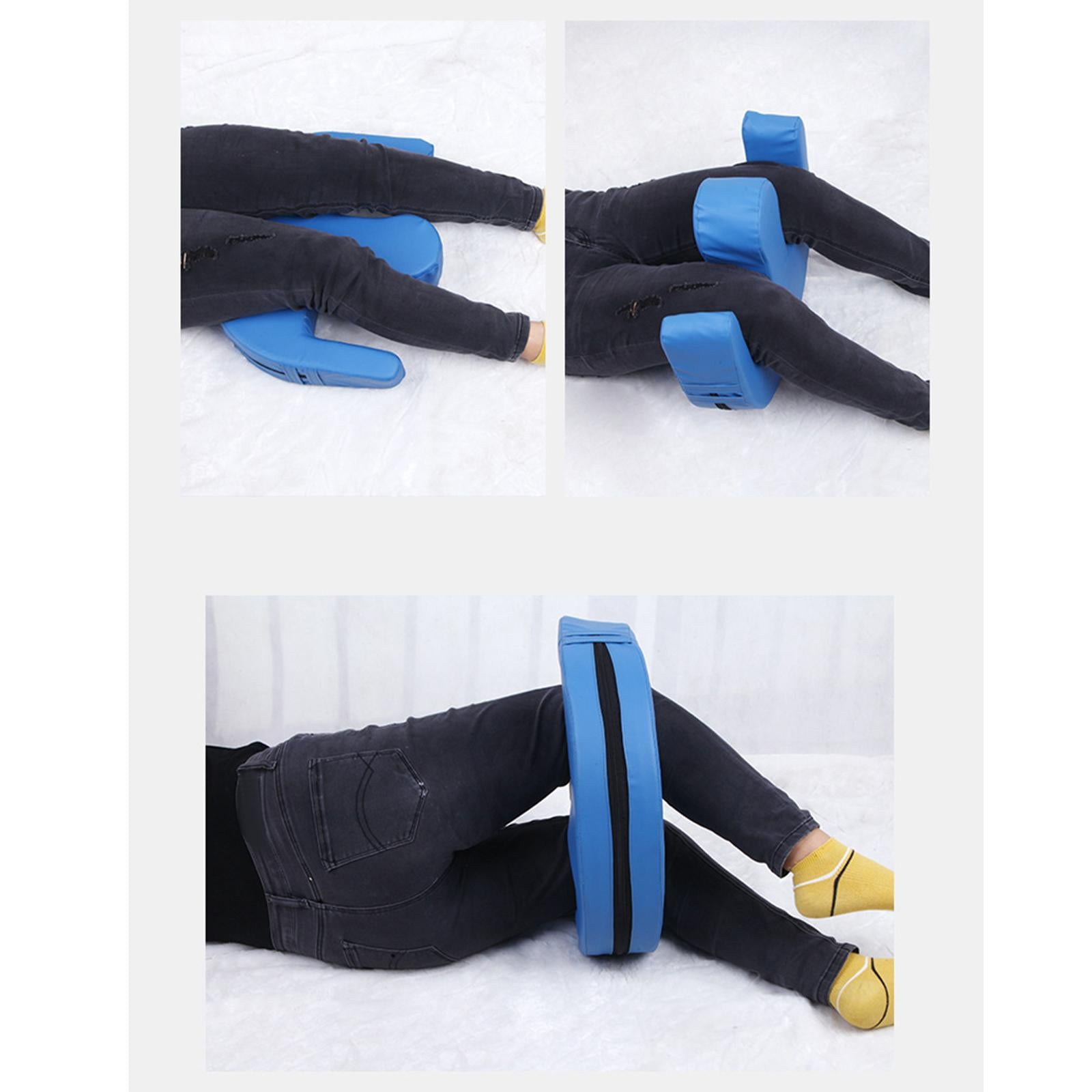 Anti-Bedsore Bed Turn Over Assistant Elderly for Wheel Chair Side Lying Pearl Cotton Blue