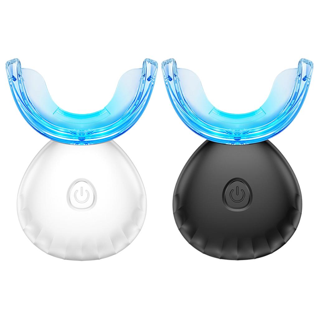 Home Use Wireless Teeth Whitening LED Light  Effective Stain Removal Black
