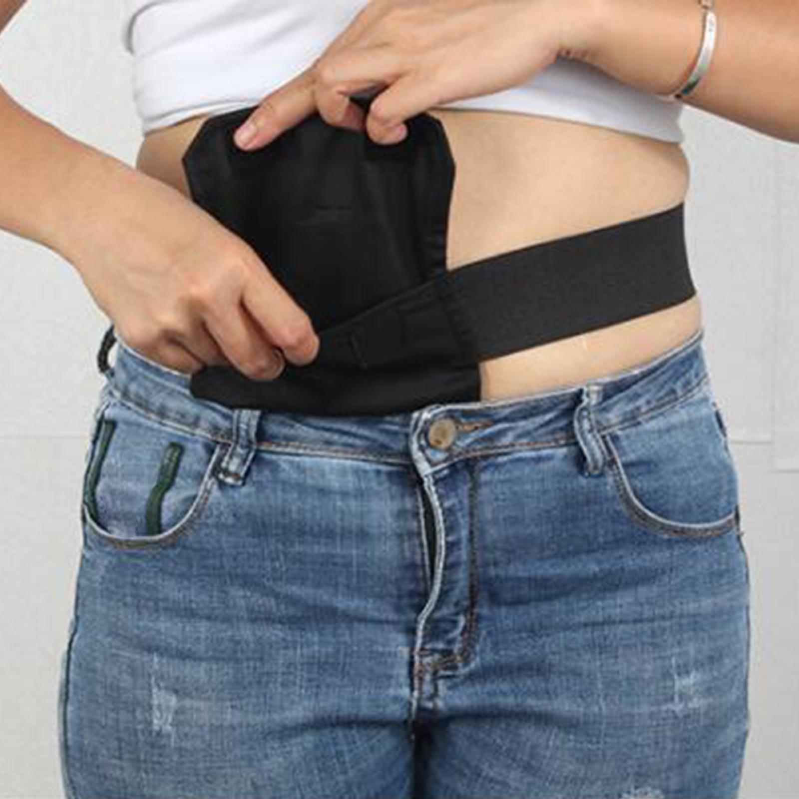 Feeding Tube Belt G Tubes Catheter Holder Peritoneal Dialysis Peg Waist Belt Black