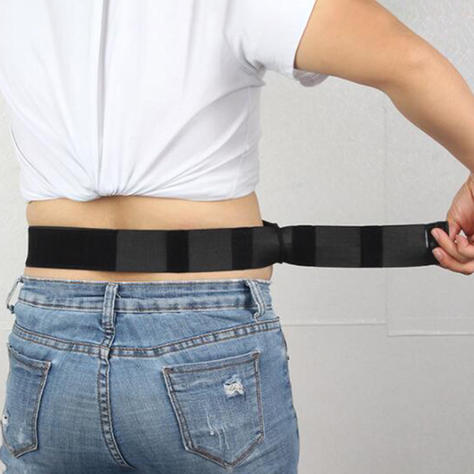 Feeding Tube Belt G Tubes Catheter Holder Peritoneal Dialysis Peg Waist Belt Black
