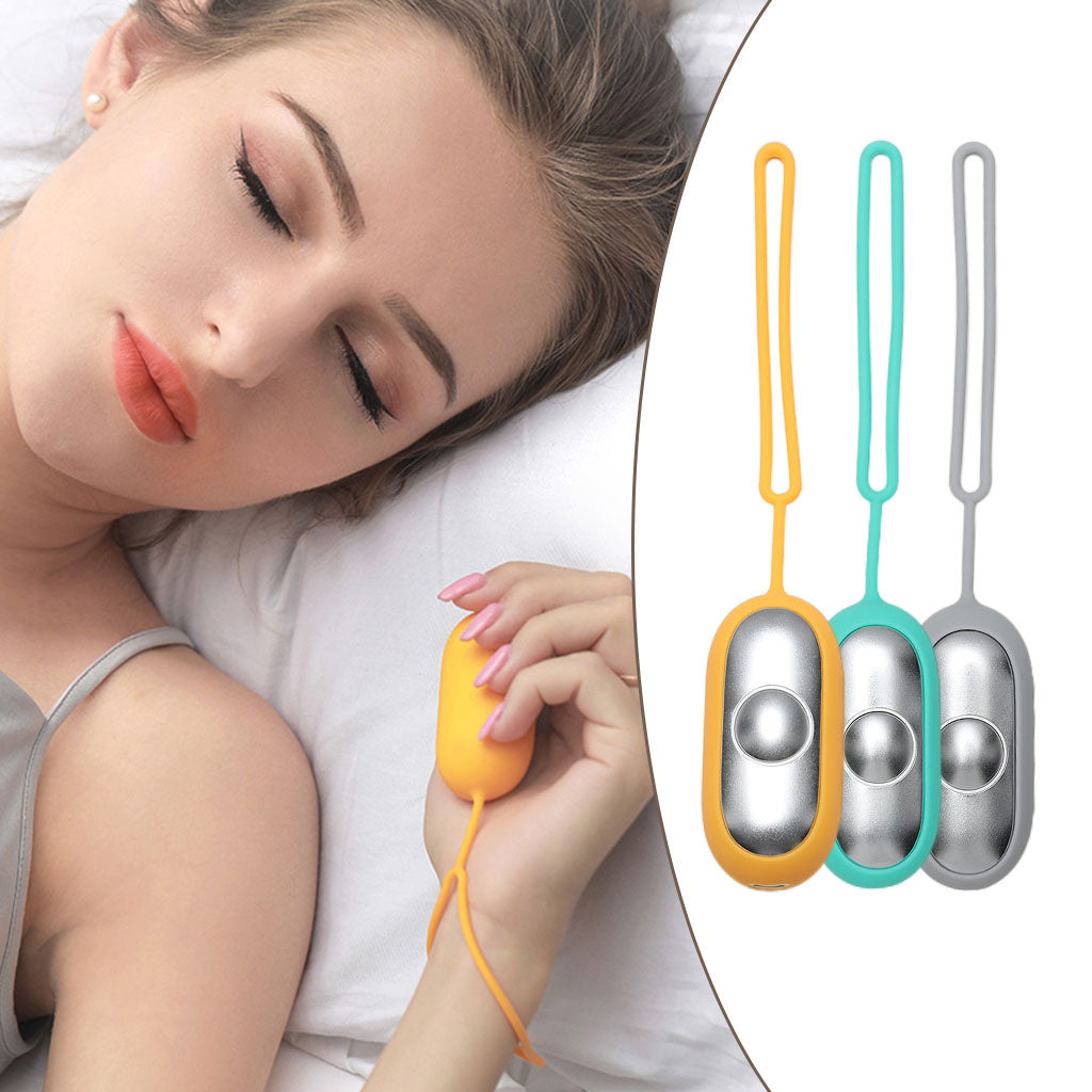 Sleep Aid Machine Rechargeable Fast Asleep Massage for Home Office Grey