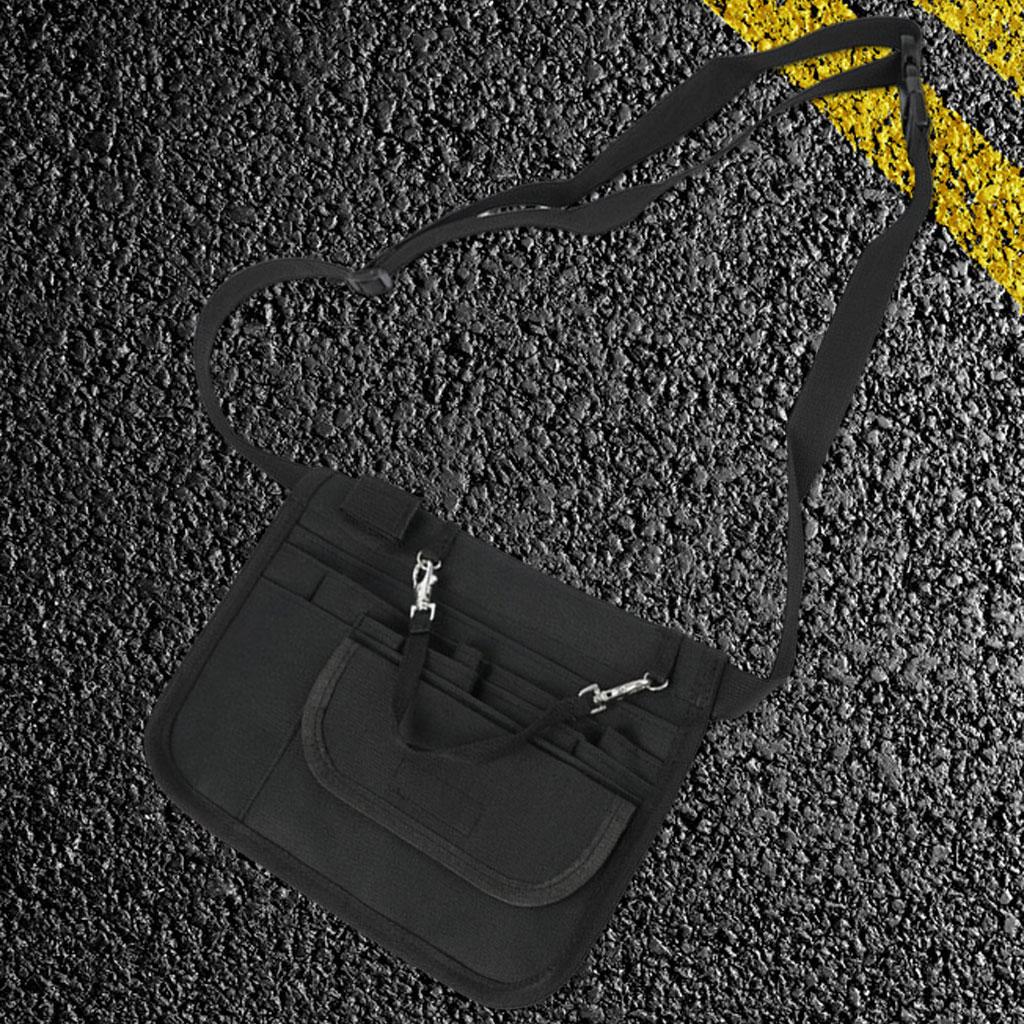 Nurse Fanny Pack Nursing Organizer for Tool Quick Pick Care Kit  black