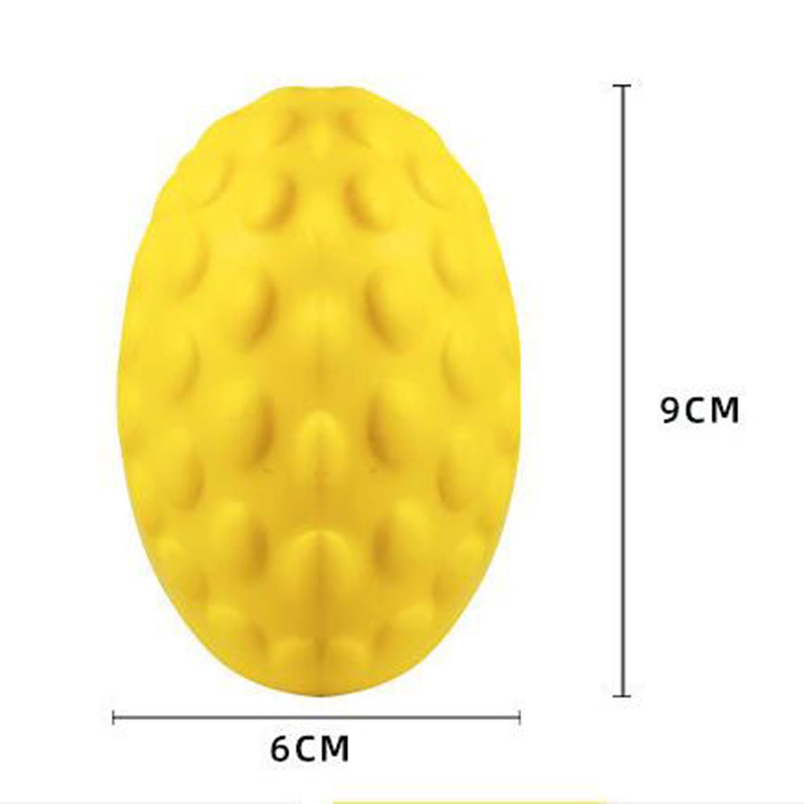 Hand Grip Ball Finger Force Training Oval for Elderly without five finger