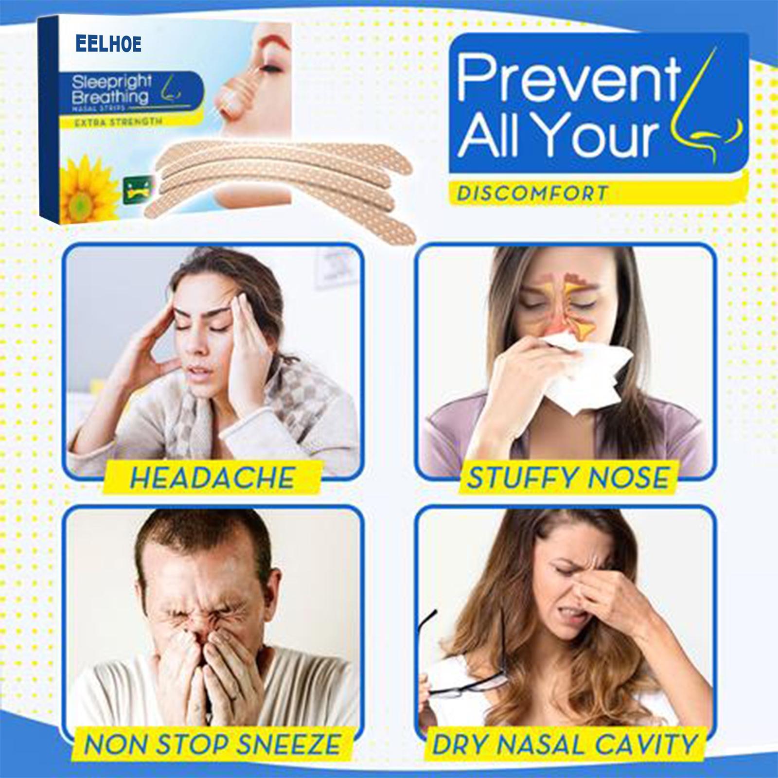 1 Box Snoring Stopper Nose Plaster Nasal Strips Nose Patches Premium