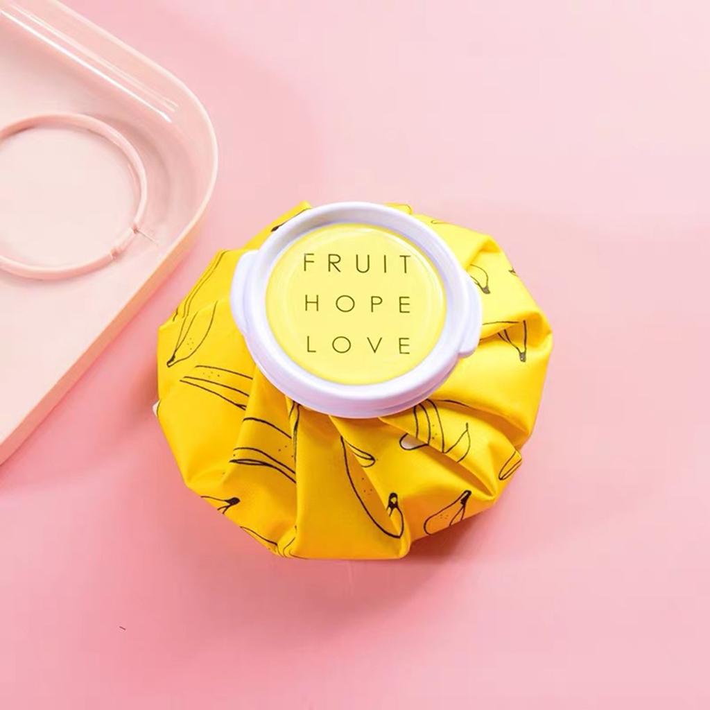 Hot Water Bottle Bag for Hand Warmer Menstrual Cramps Daily Home Supplies Banana