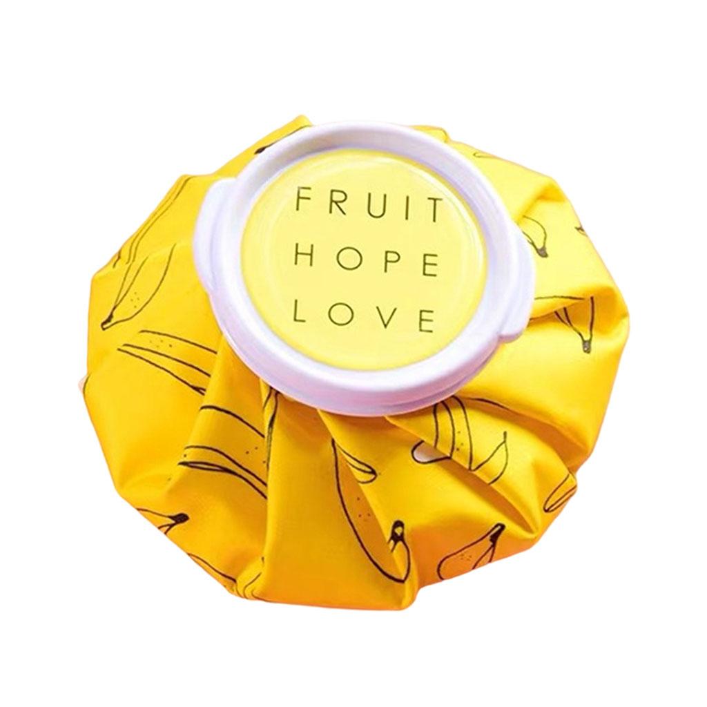 Hot Water Bottle Bag for Hand Warmer Menstrual Cramps Daily Home Supplies Banana