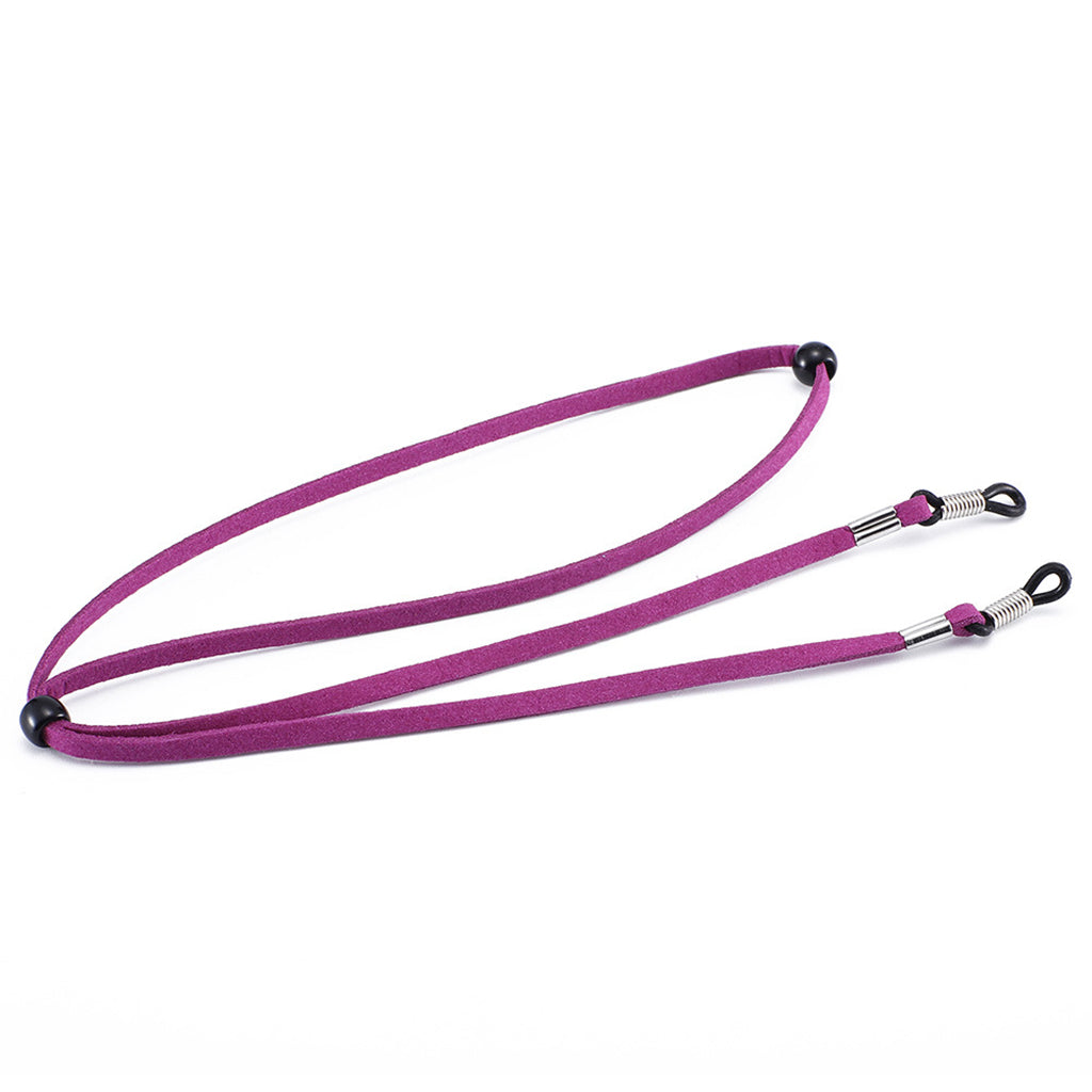 Eyeglass Strap Non-Slip Stretchy Universal Rope Eyewear Retainer Sports Purple
