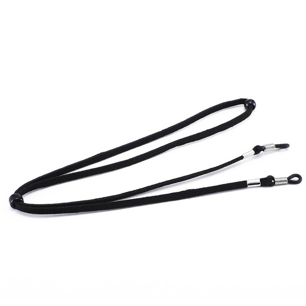 Eyeglass Strap Non-Slip Stretchy Universal Rope Eyewear Retainer Sports Black