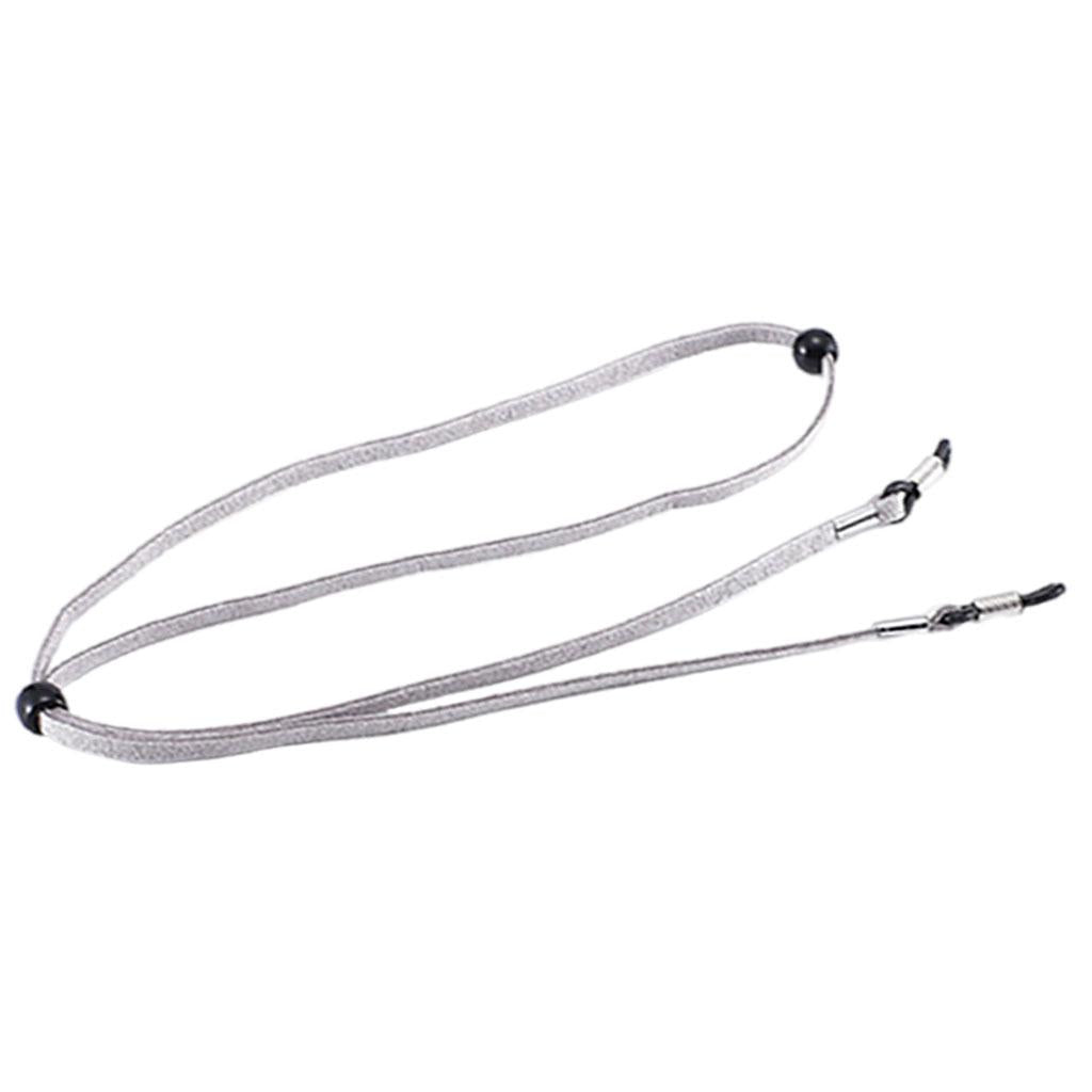 Eyeglass Strap Non-Slip Stretchy Universal Rope Eyewear Retainer Sports Grey