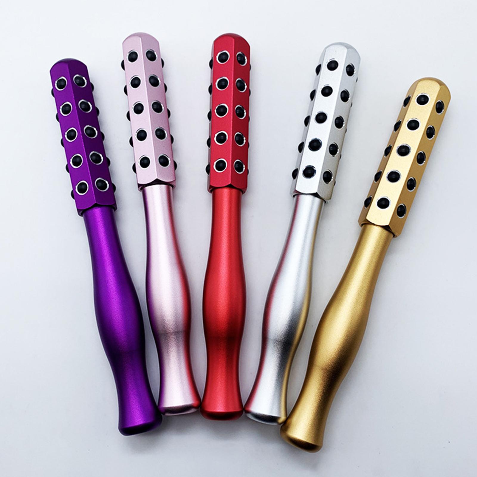 Facial Roller Neck Anti Ageing Skin Tool Face Lifting Beauty Roller Red