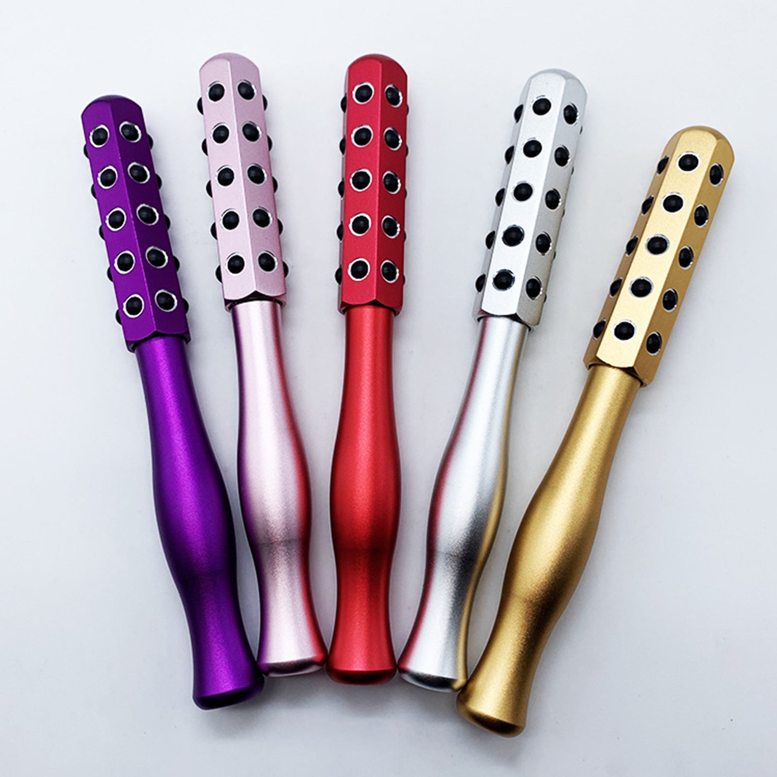 Facial Roller Neck Anti Ageing Skin Tool Face Lifting Beauty Roller Purple