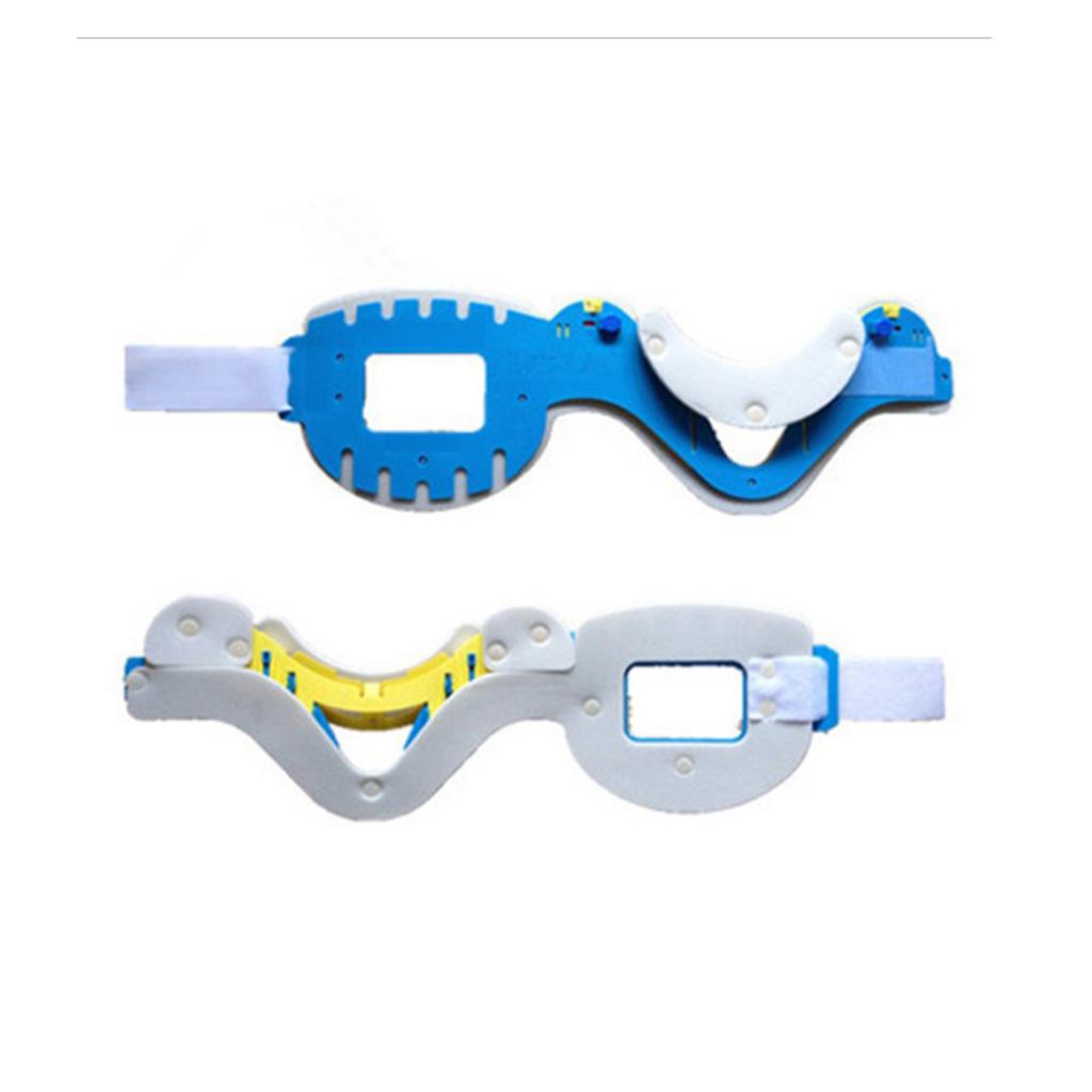 Cervical Neck Brace Collar Traction Device Fixation Spine Care Pain Relief