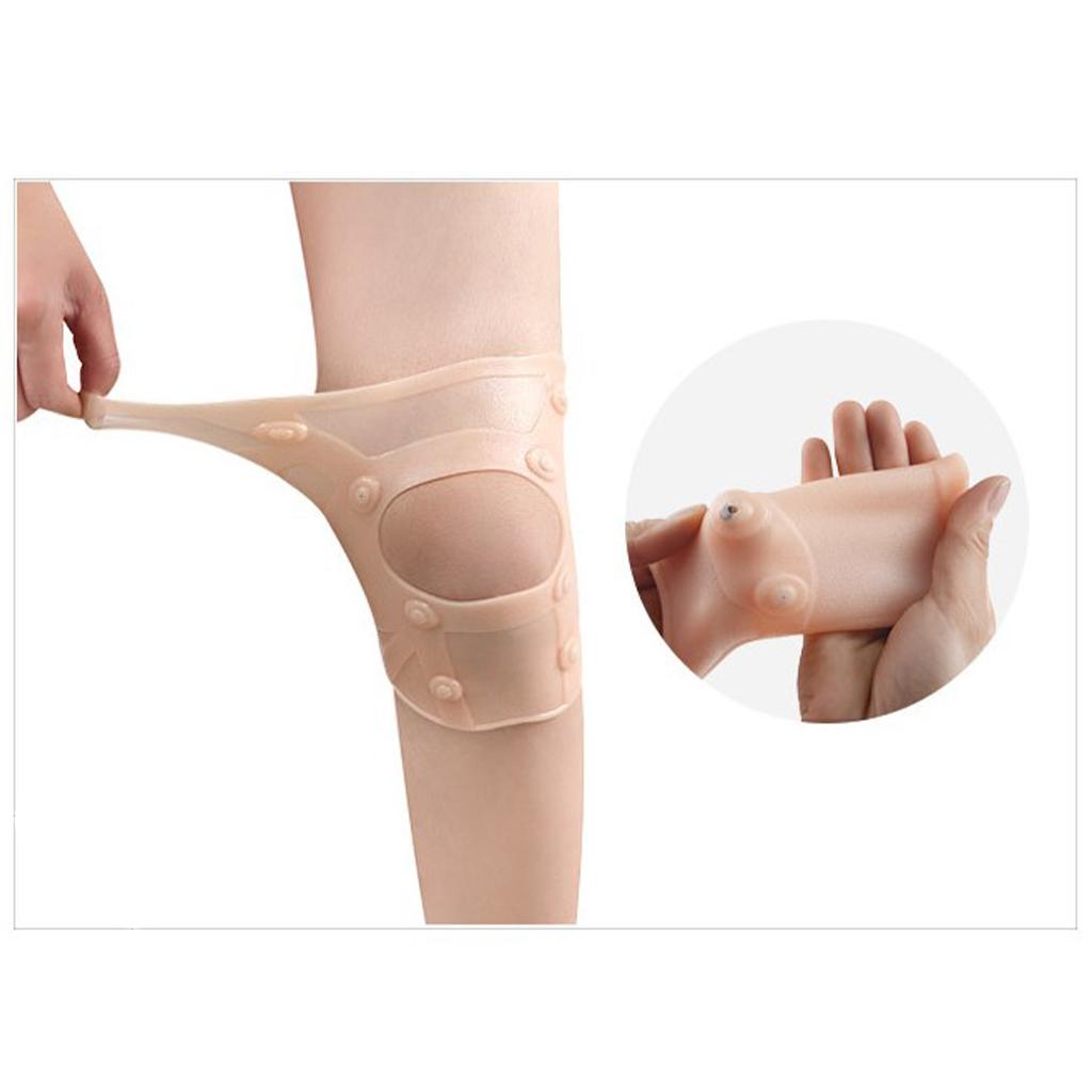 Kneed Pads Magnetic Therapy Anti-Slip Sleeves Brace for Gardening Sports