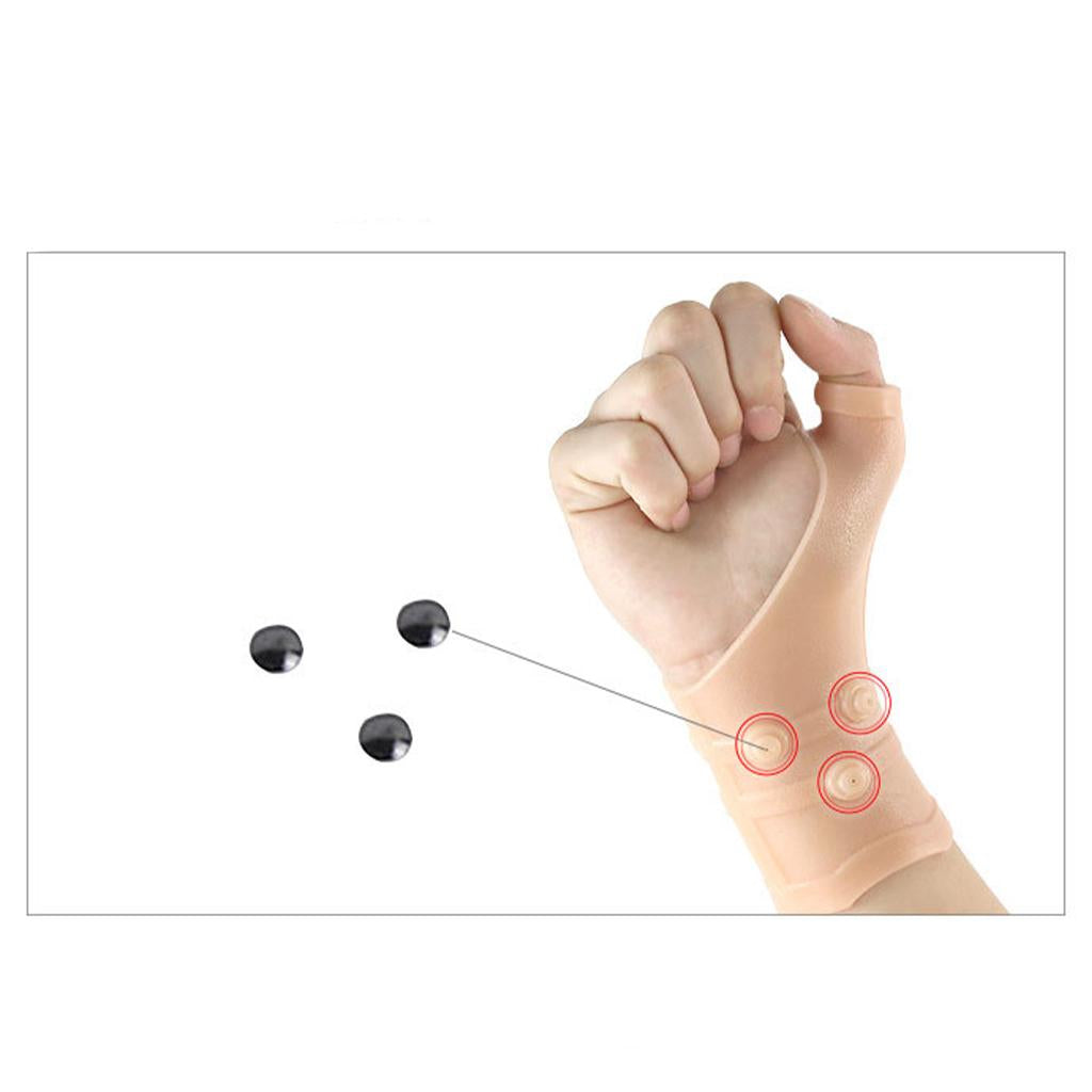 Magnetic Therapy Wrist Thumb Support Glove Pain Relief Protective Sleeve