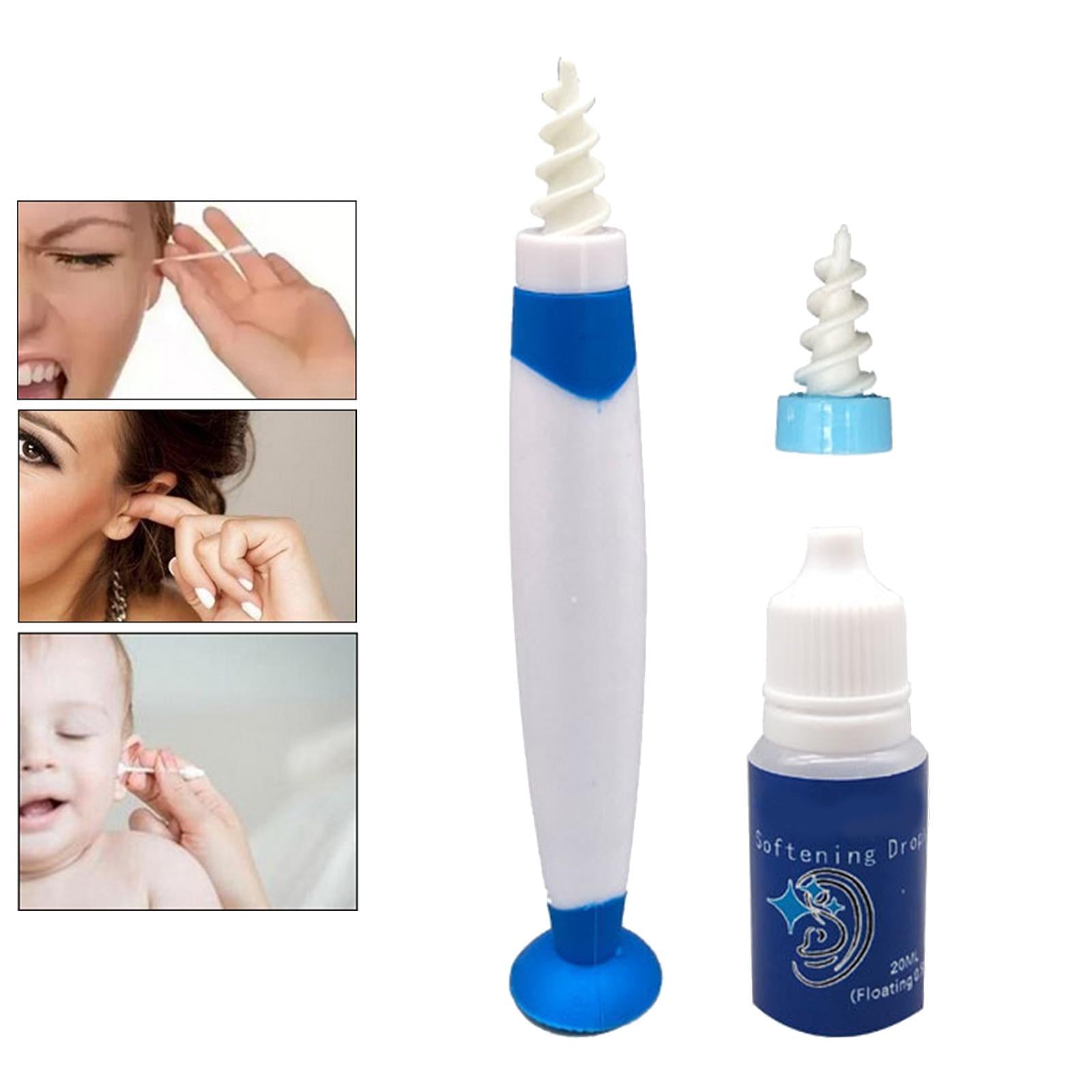 Safe Ear Wax Remover Ear Plugs Hearing Aid Health Soft Reusable for Kids Blue