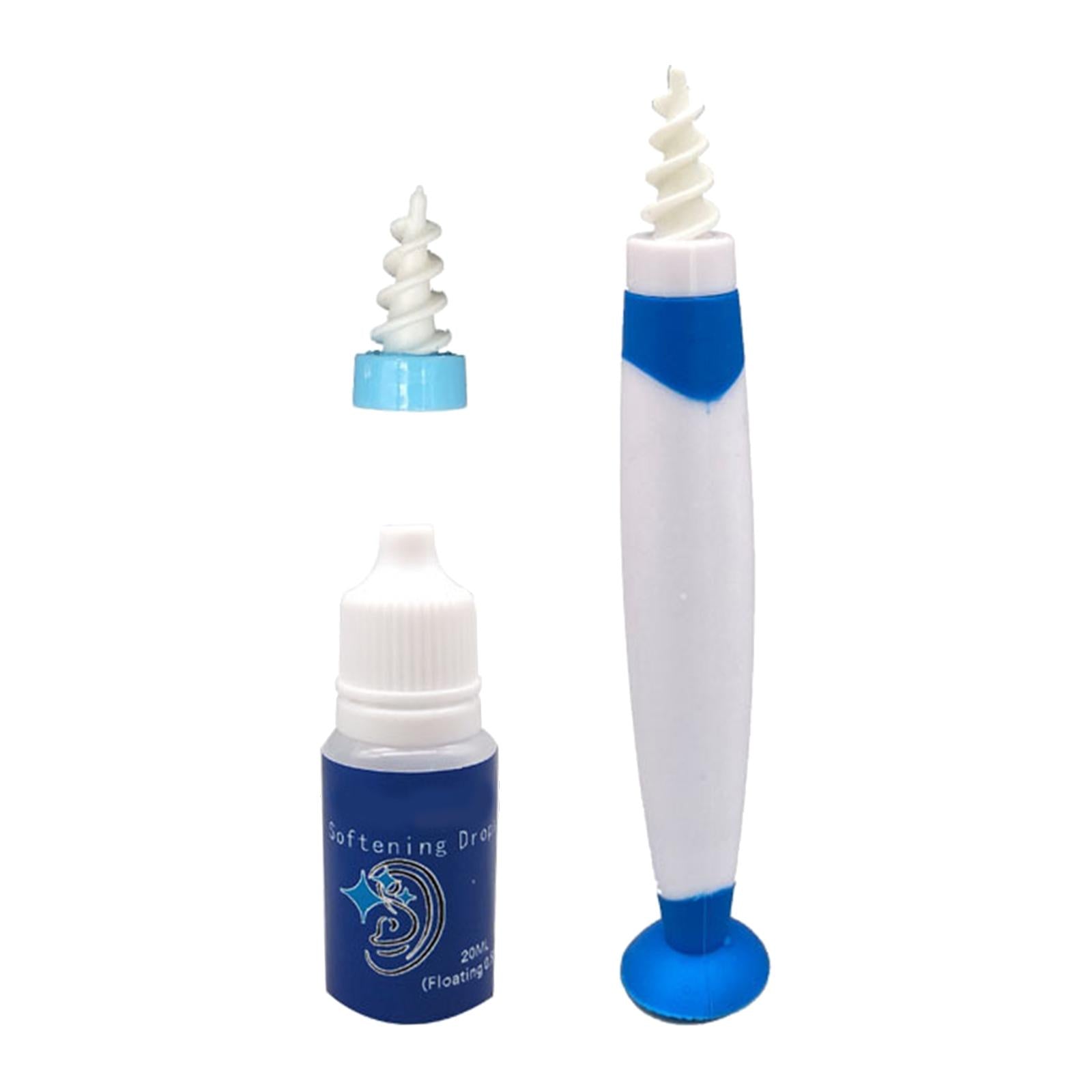 Safe Ear Wax Remover Ear Plugs Hearing Aid Health Soft Reusable for Kids Blue