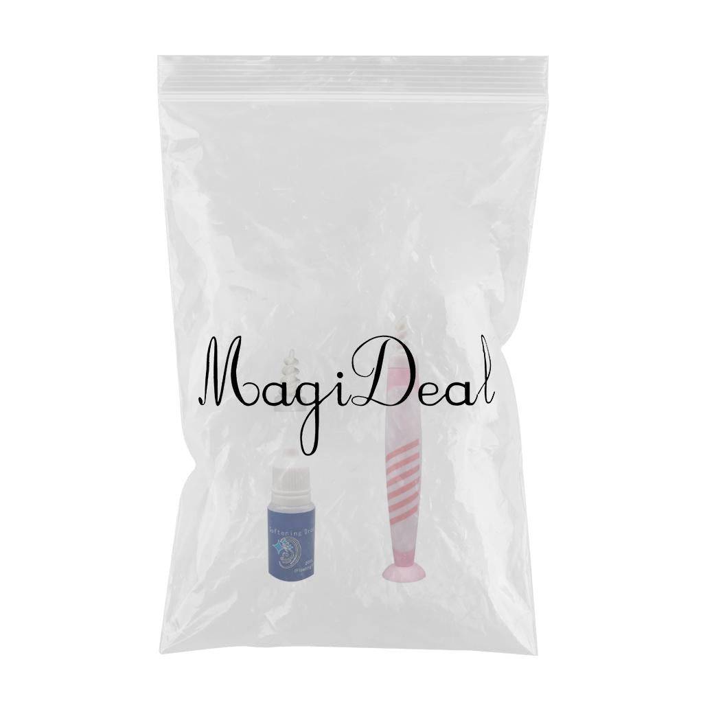 Safe Ear Wax Remover Ear Plugs Hearing Aid Health Soft Reusable for Kids Pink Stripe