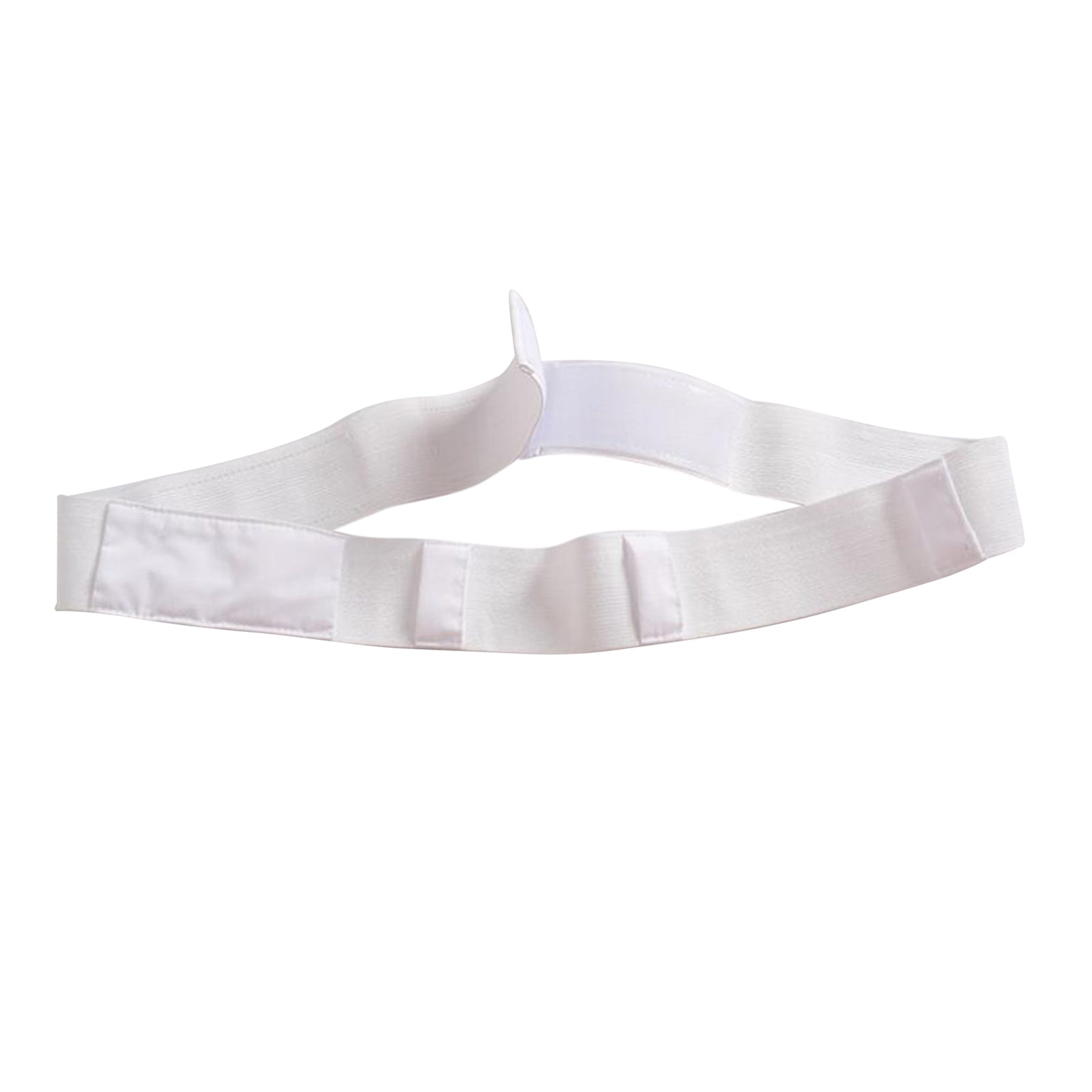 Abdominal Dialysis Belt Adjustable Soft for Peritoneal Women Men White L