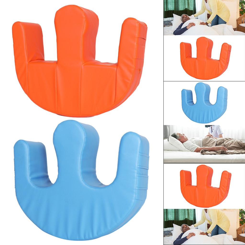 Turning Device Nursing Products E-Pillow for Positioning Transfer Side Lying Blue