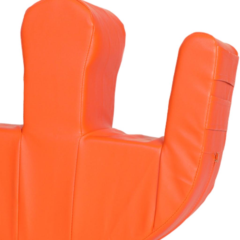 Turning Device Nursing Products E-Pillow for Positioning Transfer Side Lying Orange