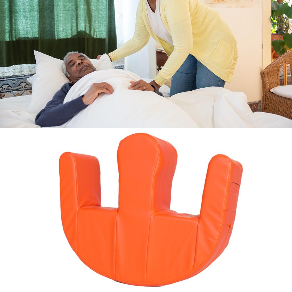 Turning Device Nursing Products E-Pillow for Positioning Transfer Side Lying Orange