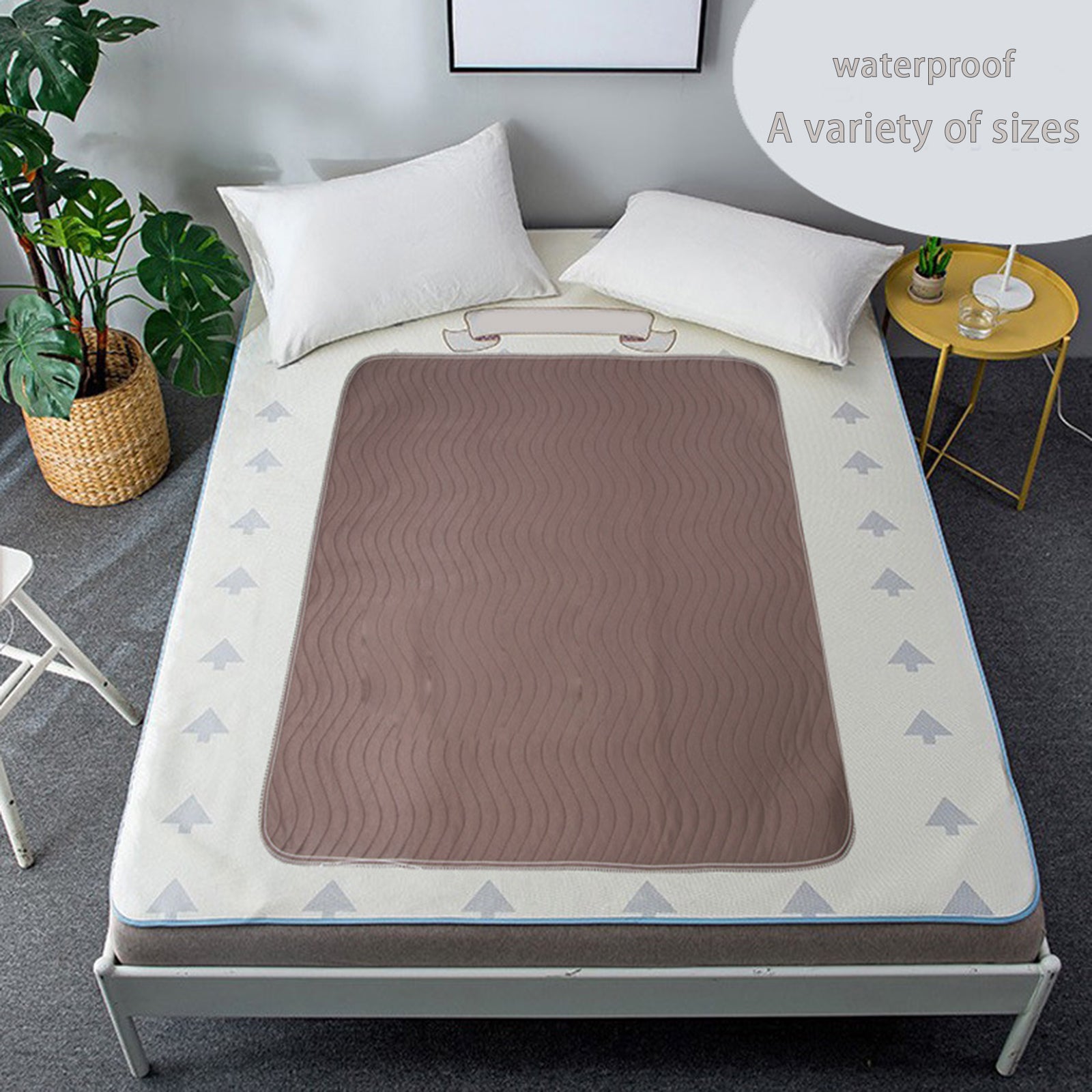 Chair Incontinence Pad Non Slip Underpad Sheet for Seniors Adult Children 60x90cm