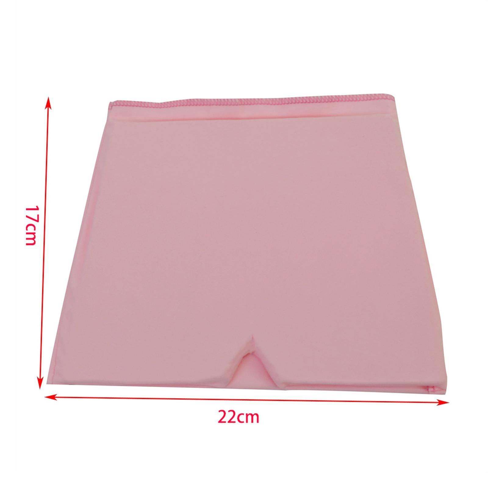 Ice Pack Head Wrap Adjustable Top and Side for Migraine Pain Relieving Pink