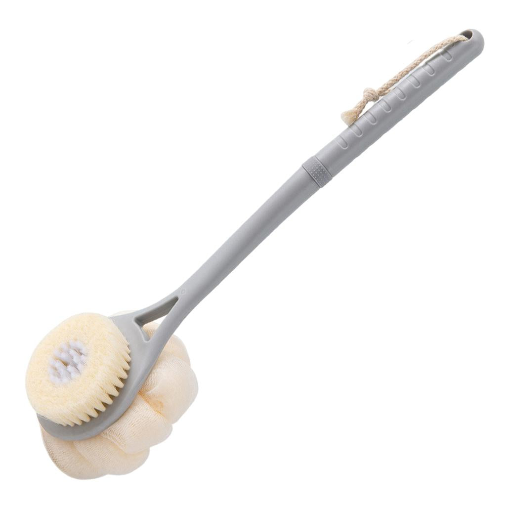 Bath Brush Exfoliating Body Clean Gentle Massage for Shower Adult Men gray