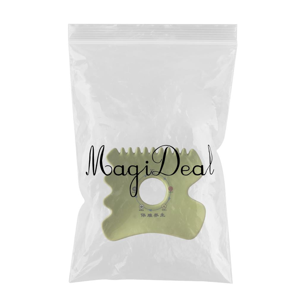 Scraping Board Skincare Sets for Shoulders Feet Relieve Muscle Tensions Green