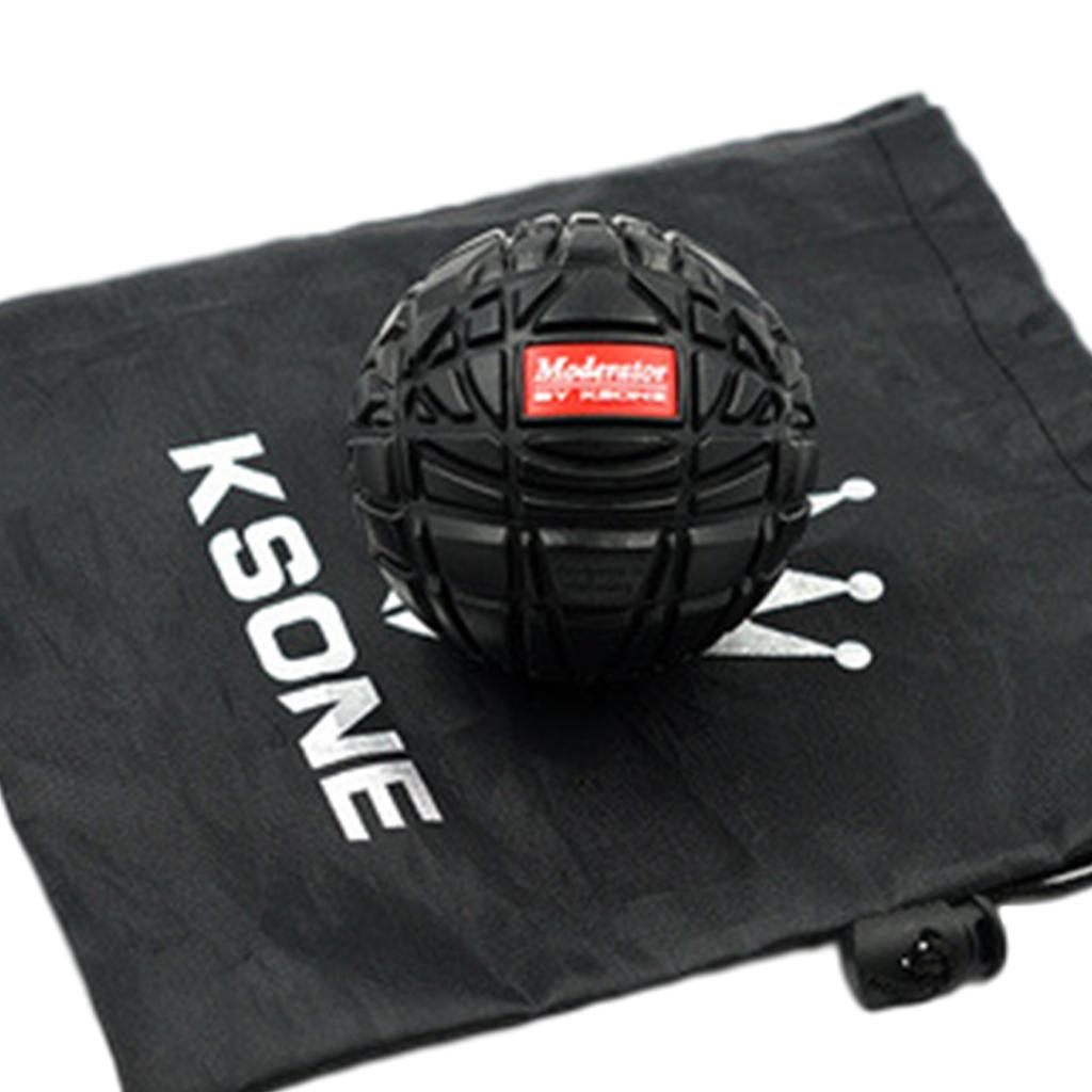 Muscle Max Massage Ball for Fascial Relaxation Relax Tight Muscle 8cm black