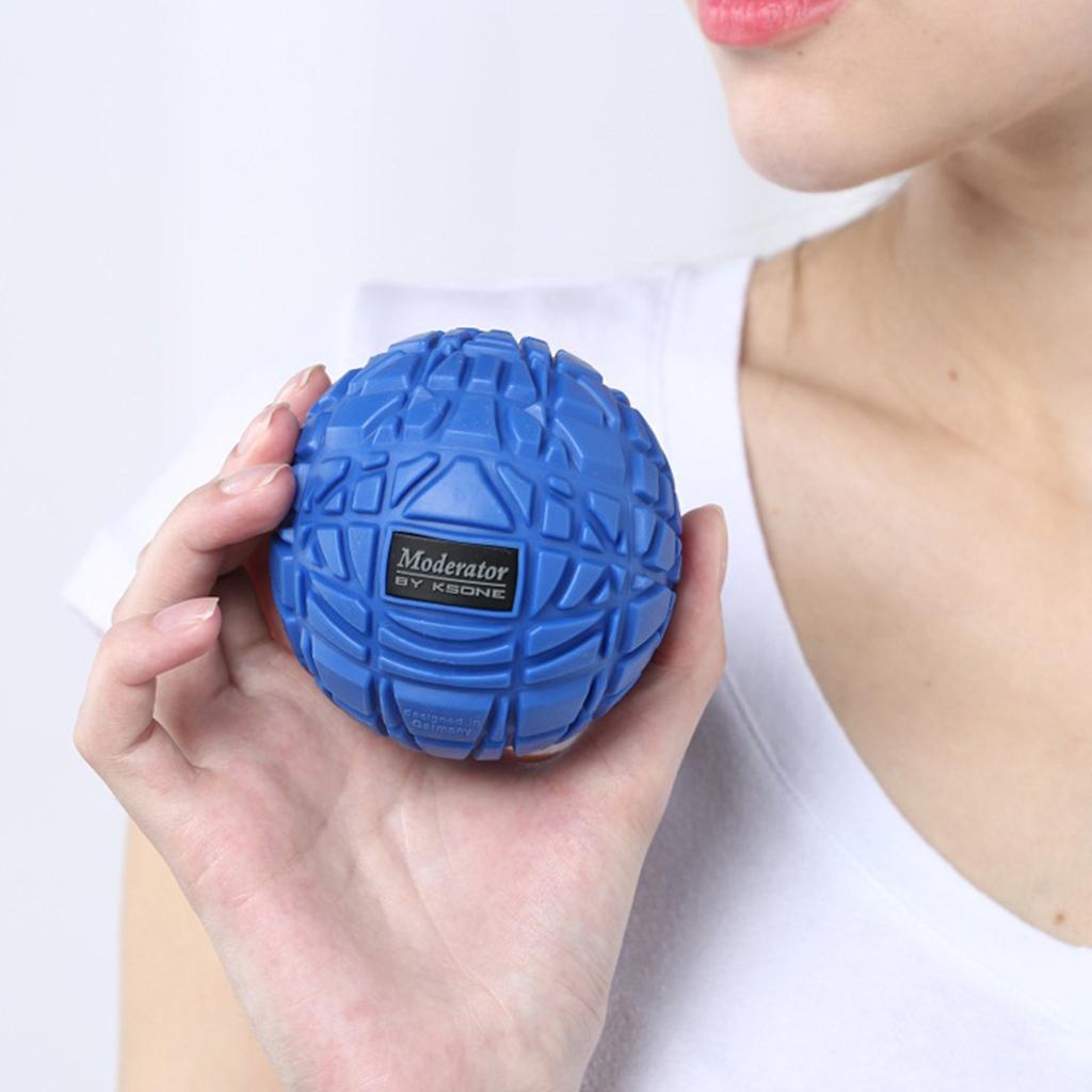 Muscle Max Massage Ball for Fascial Relaxation Relax Tight Muscle 8cm black