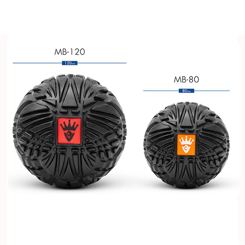 Muscle Max Massage Ball for Fascial Relaxation Relax Tight Muscle 12cm black