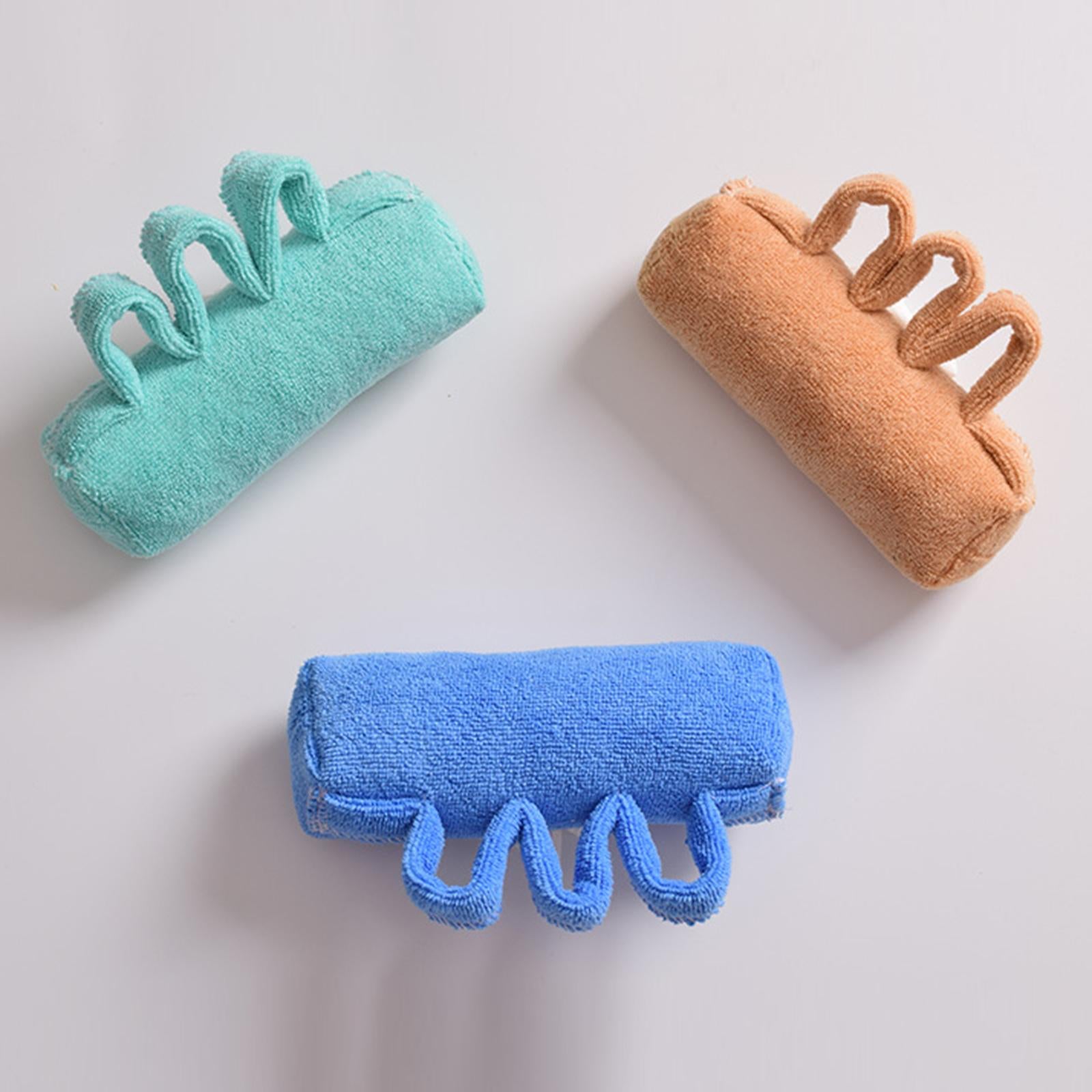 Fingers Separation Pad Breathable Hand Aids for Elder Patients Light Blue