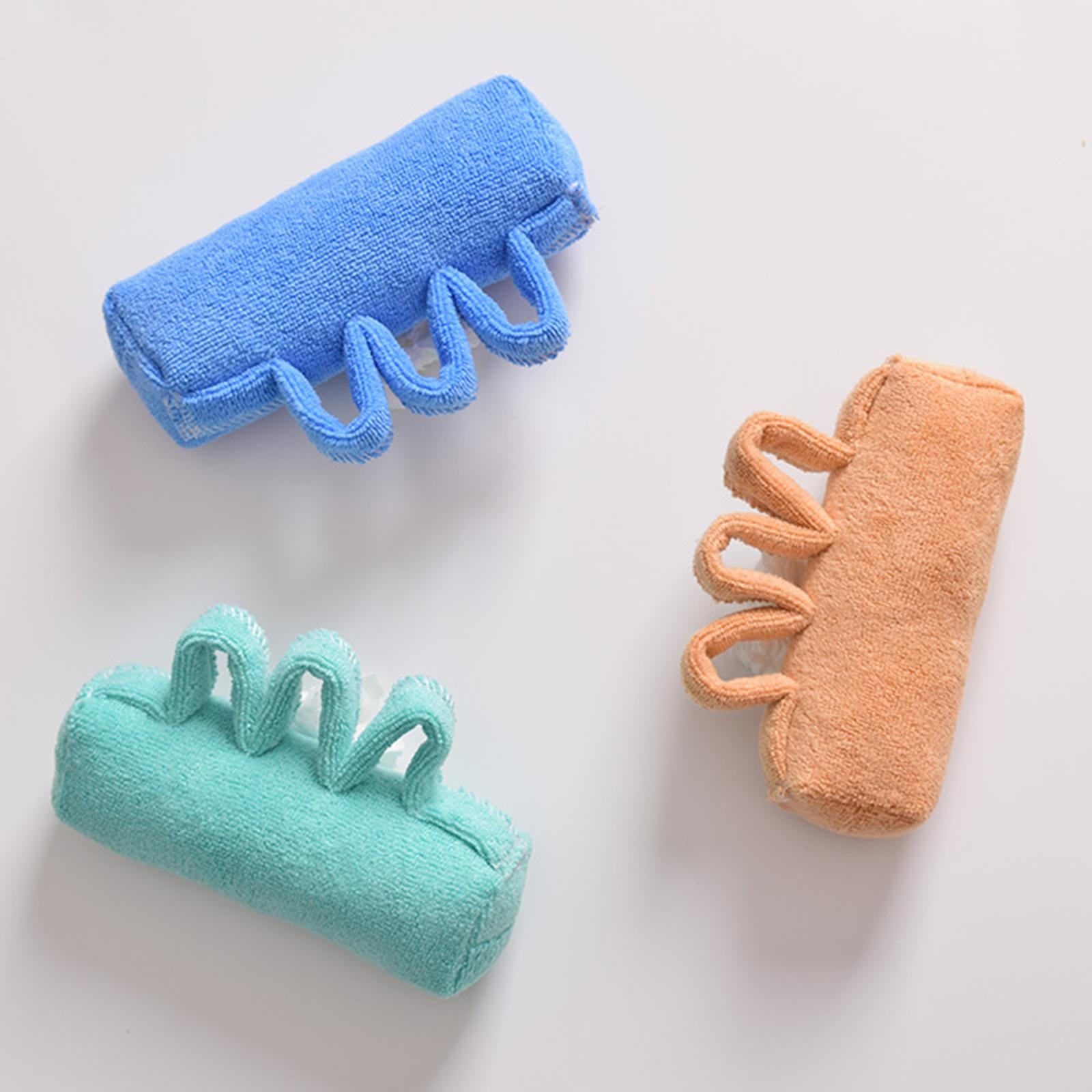 Fingers Separation Pad Breathable Hand Aids for Elder Patients Light Blue