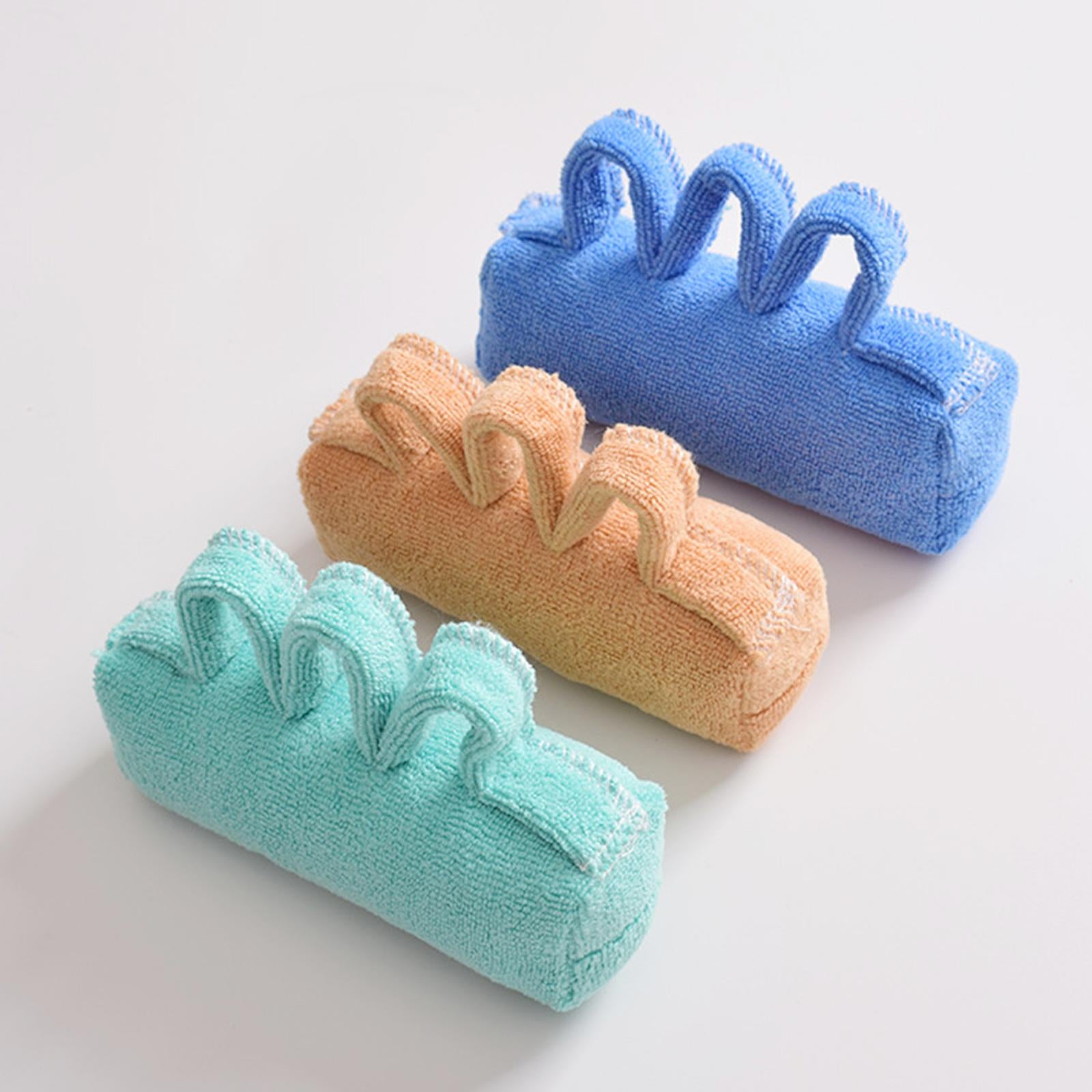 Fingers Separation Pad Breathable Hand Aids for Elder Patients Light Blue