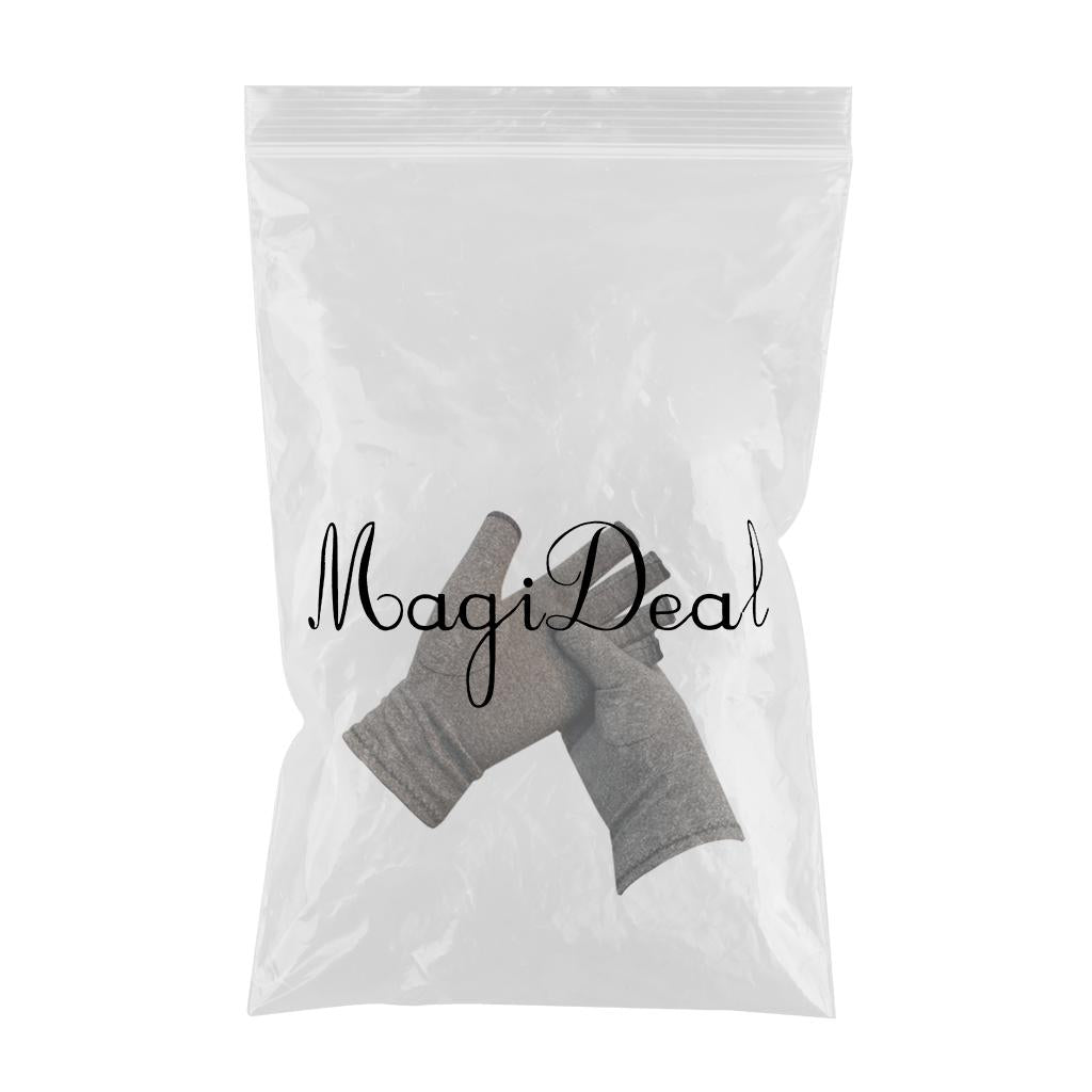 Fingerless Arthritis Compression Gloves for Relieve Carpal Tunnel Aches M