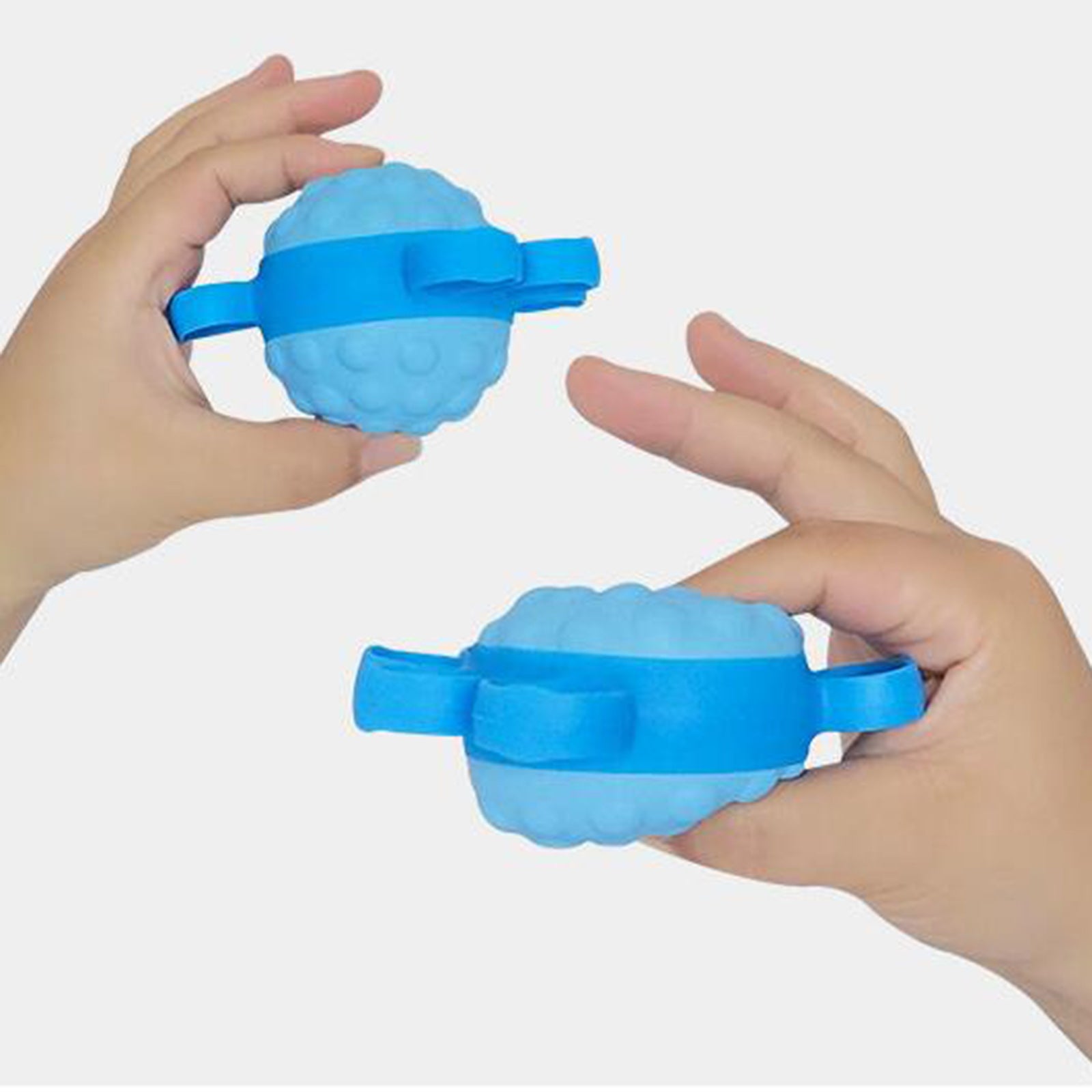 Finger Grip Balls Squeeze Training Strength Flexibility Hand Wrist Cramps Ball with Holes
