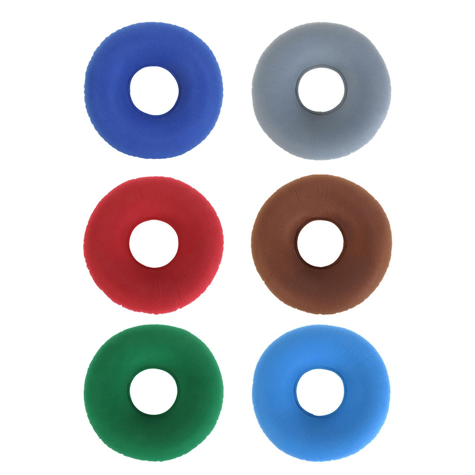 Inflatable Donut Cushion Bed Sores Seat Pad 15'' for Pregnancy Postpartum Dark Blue